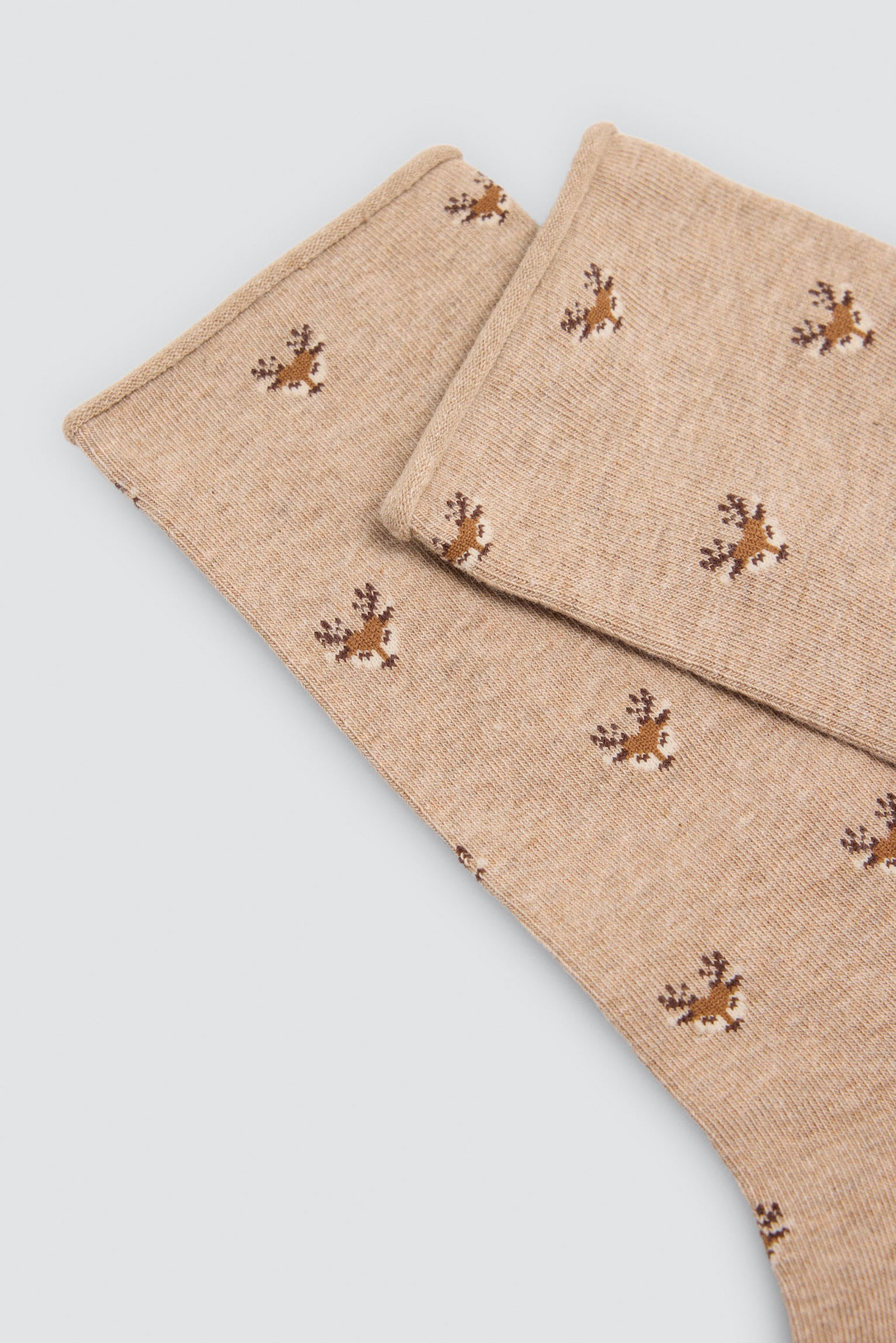 Pack 4 calzini sin puño estampados motivos naturales