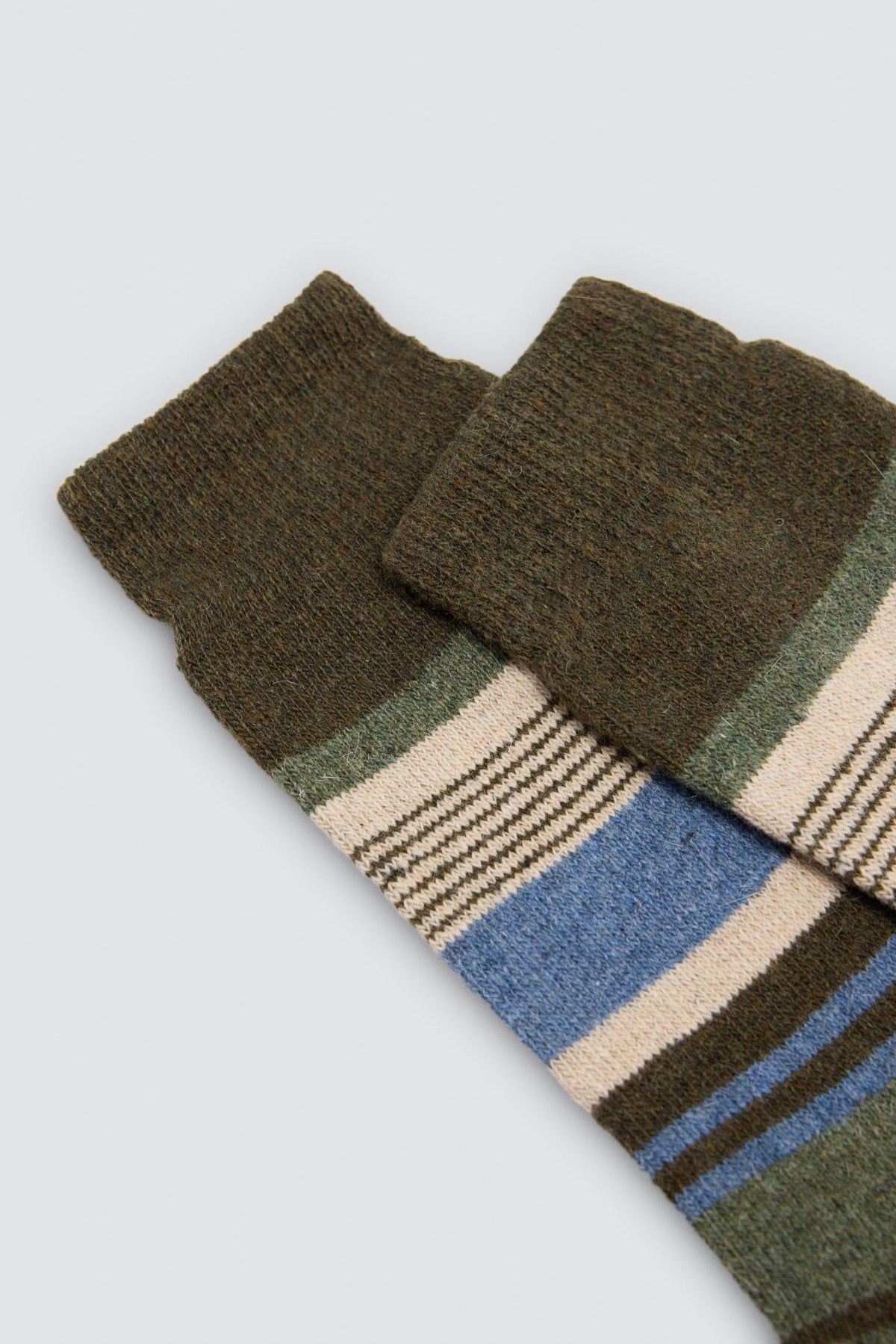 Pack 3 calzini angora estampado rayas