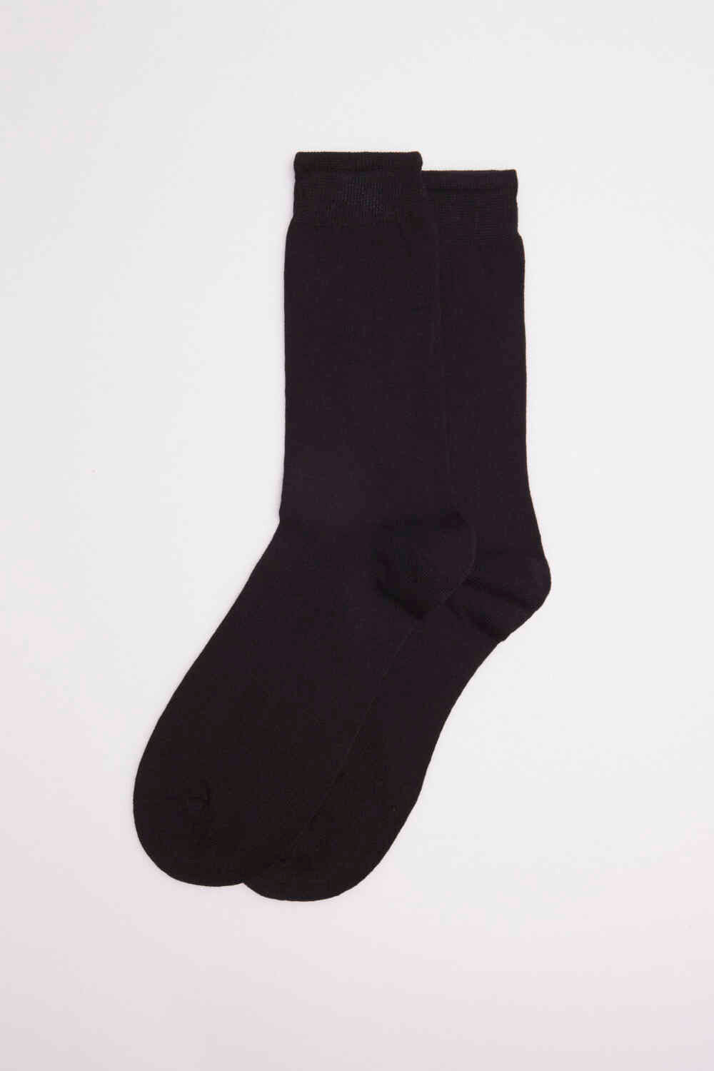 Calzini basic lunghi in cotone nero