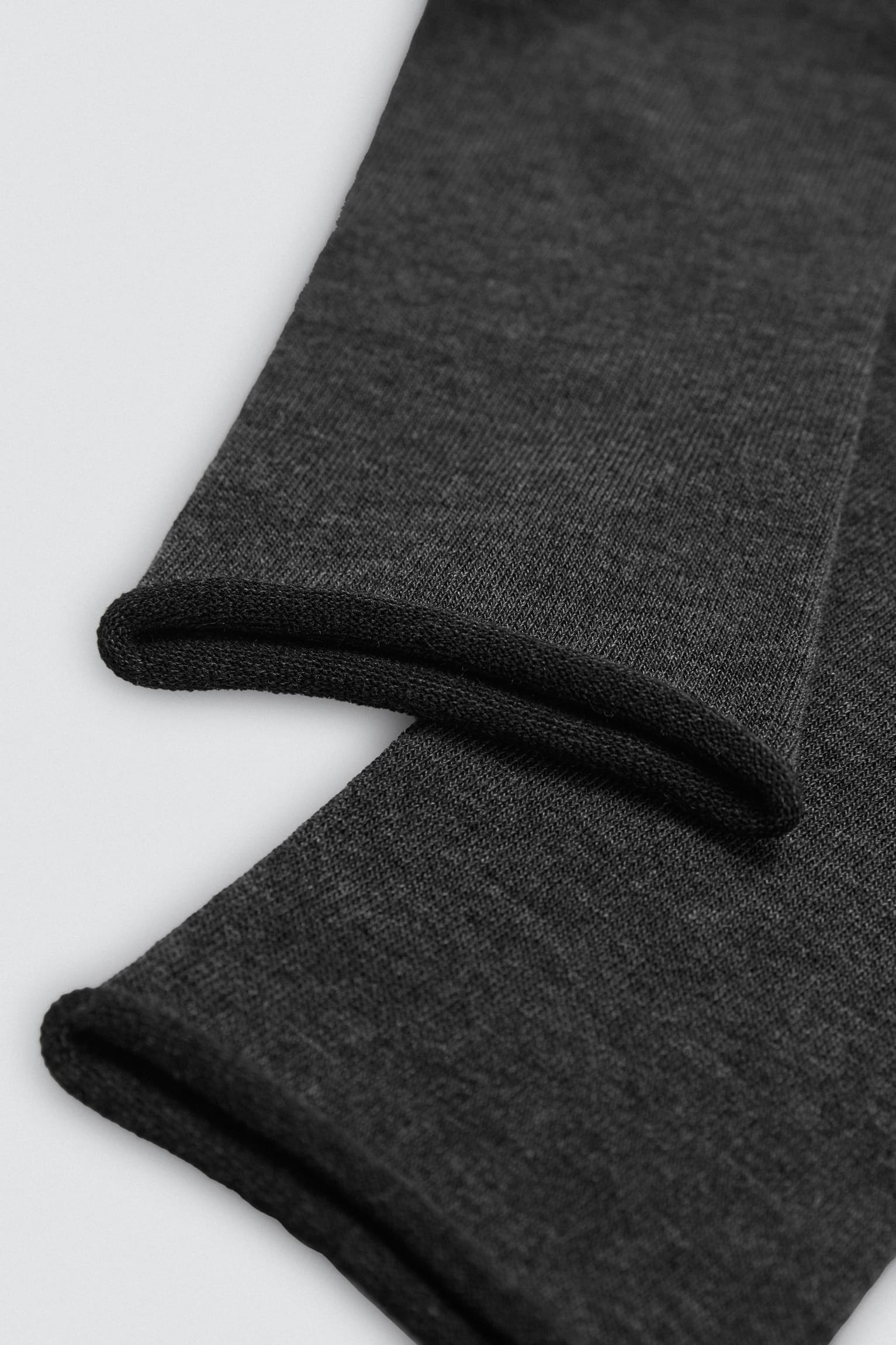 Confezione da 3 calzini alti in bambù senza risvolto in colori neutri