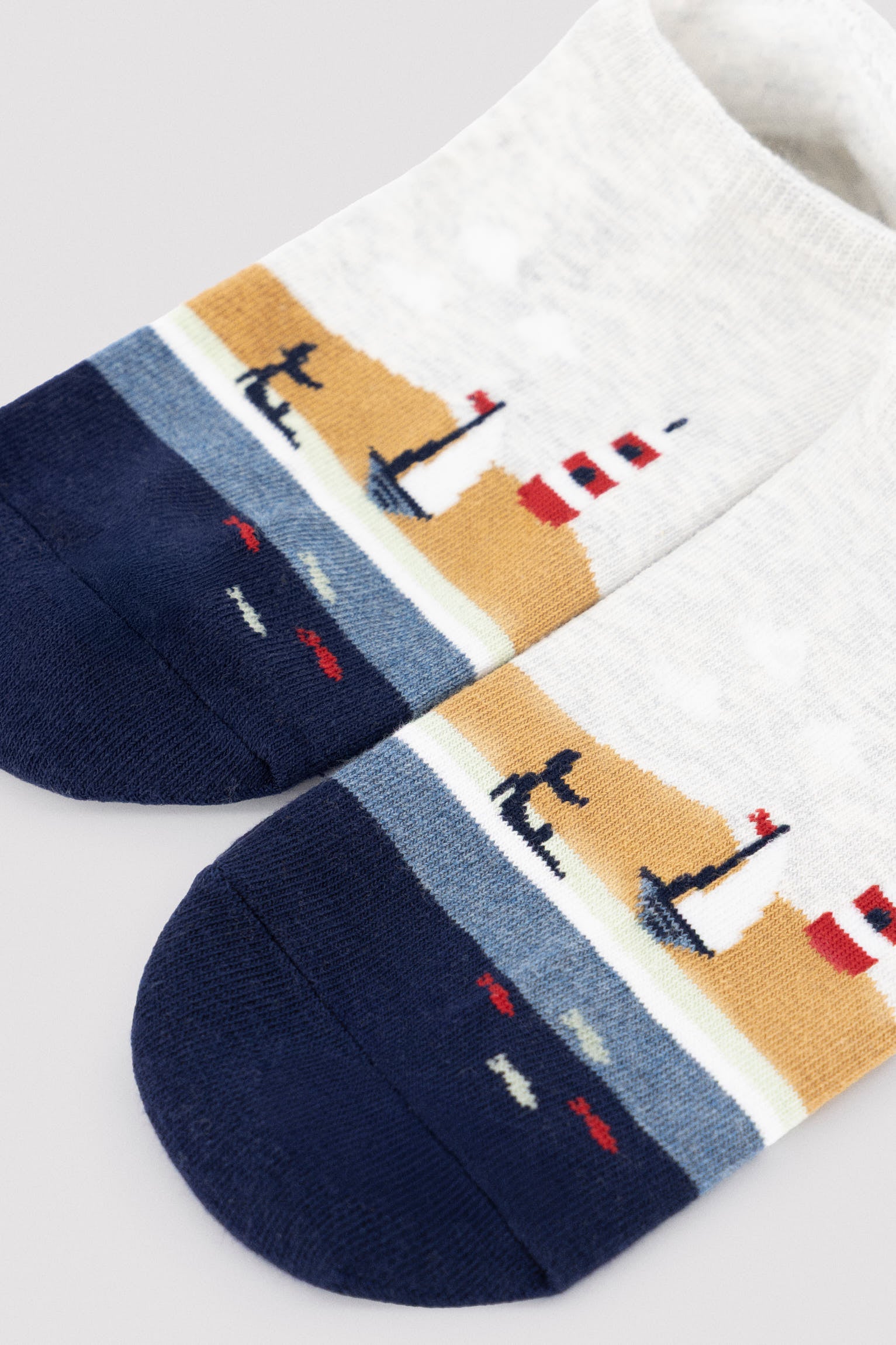 Confezione da 3 mignoli da uomo con stampa a barca