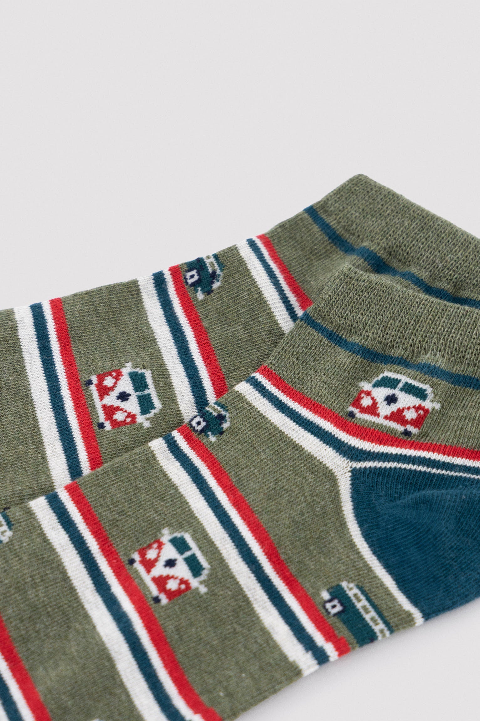 Pack 3 calcetines tobilleros estampados - Ysabel Mora