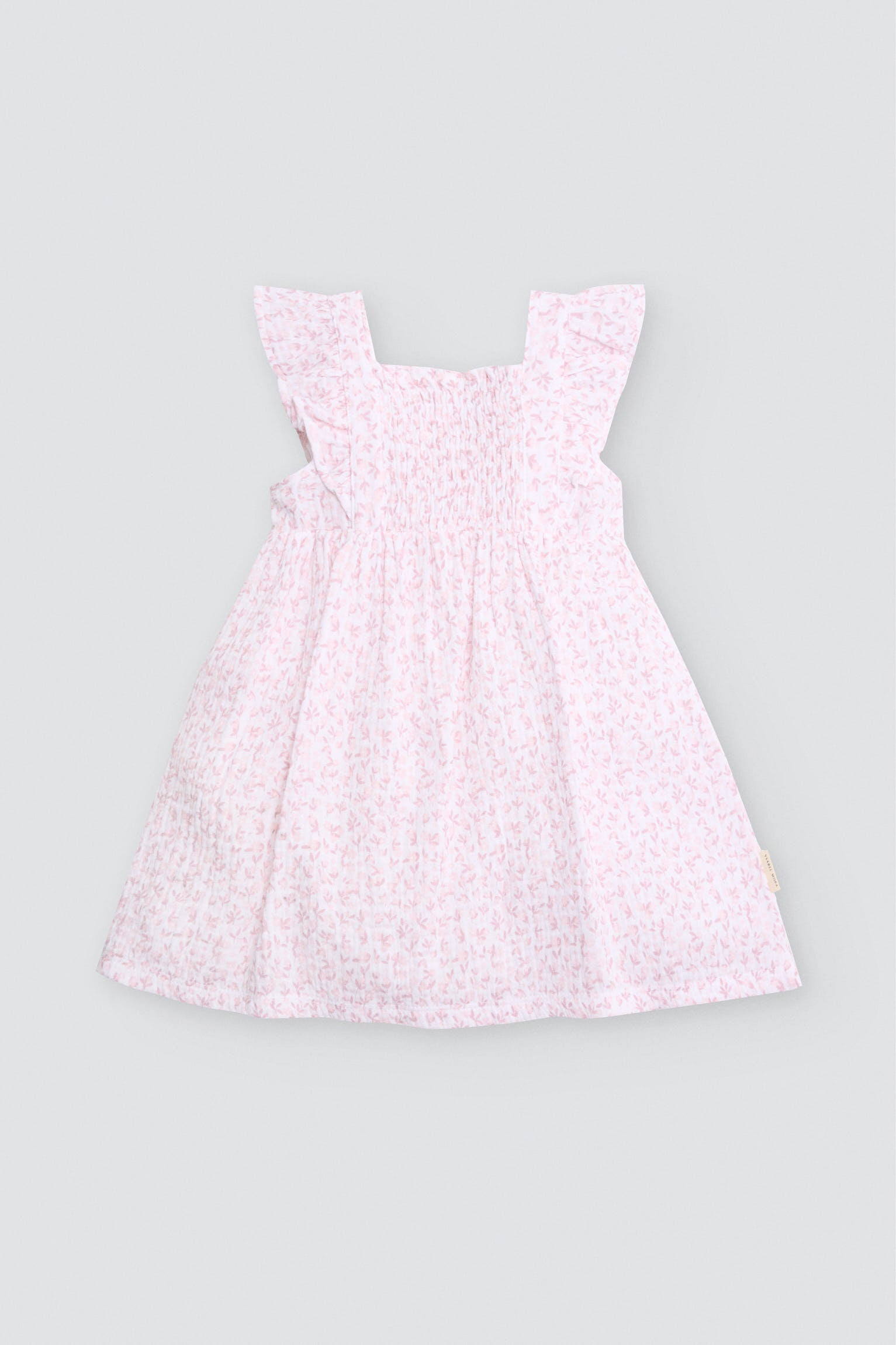 Vestido bebé sin mangas estampado floral - Ysabel Mora