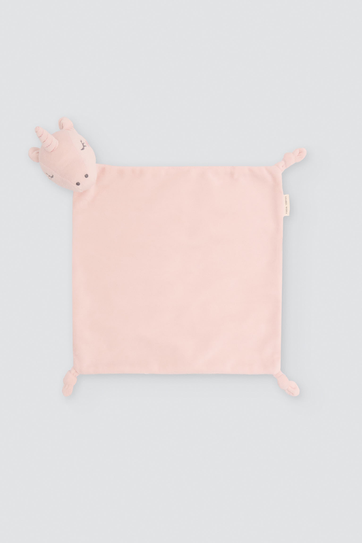 Set bebé manta y doudou dibujo muñeca - Ysabel Mora