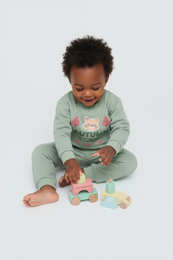 Felpa e jogger per neonati Autumn Buddy