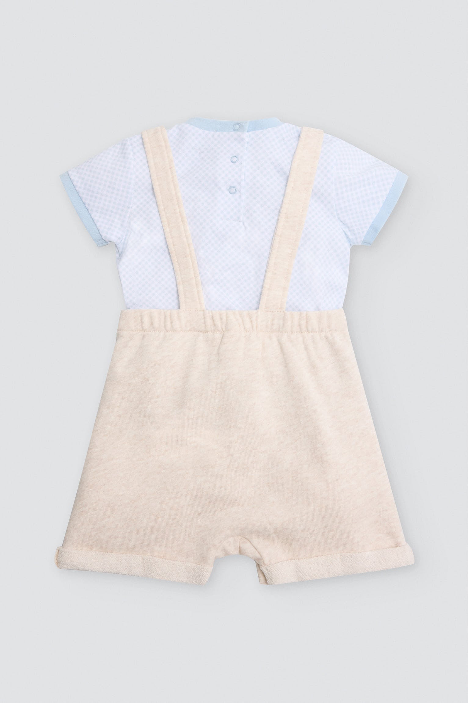 Conjunto bebé manga corta estampado  oso - Ysabel Mora