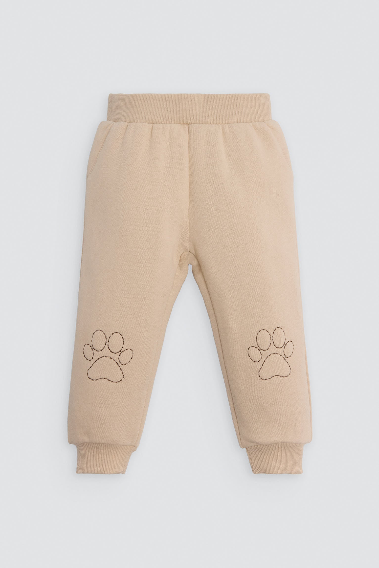 Conjunto chándal bebé estampado cara gato - Ysabel Mora