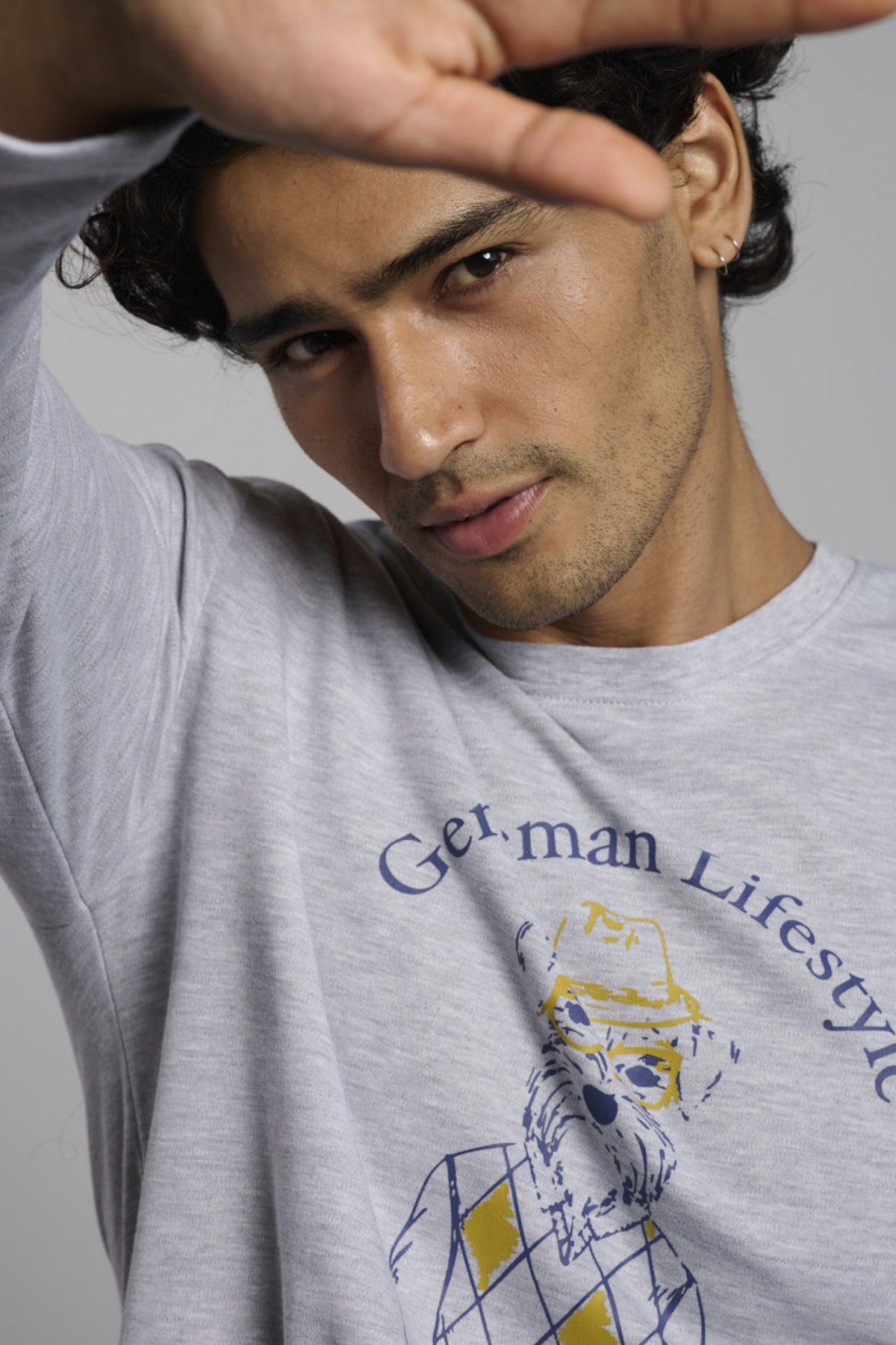 Pigiama lungo uomo afelpado stampa Gentleman Lifestyle