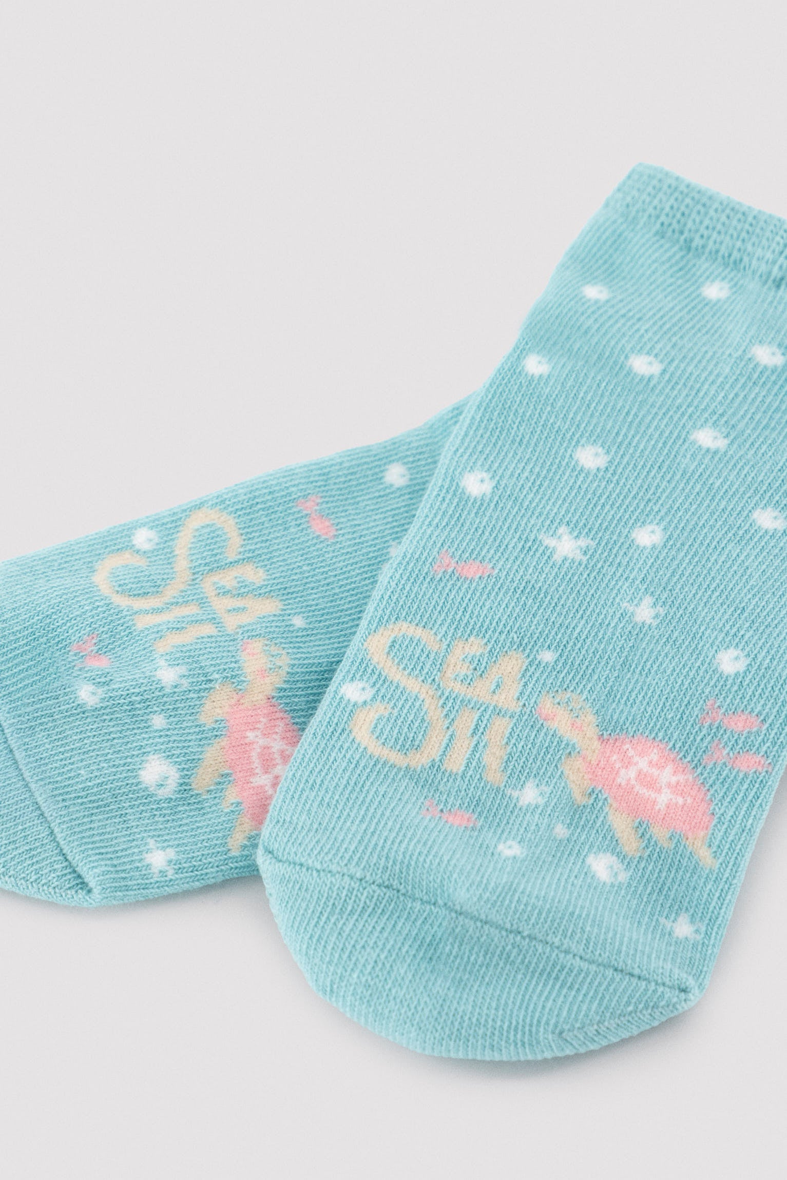 Pack 3 calcetines tobilleros infantiles estampados Sea - Ysabel Mora