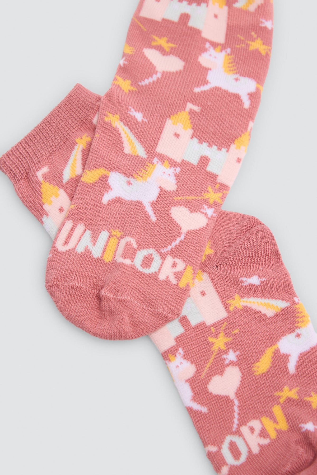 Pack 2 calzini bambina estampado unicornios