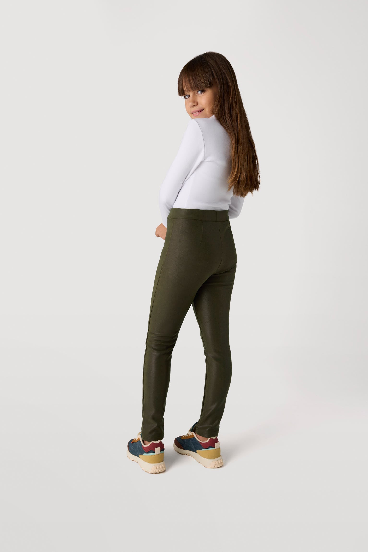 33232-7-leggings-basicos-ysabel-mora - Verde botella