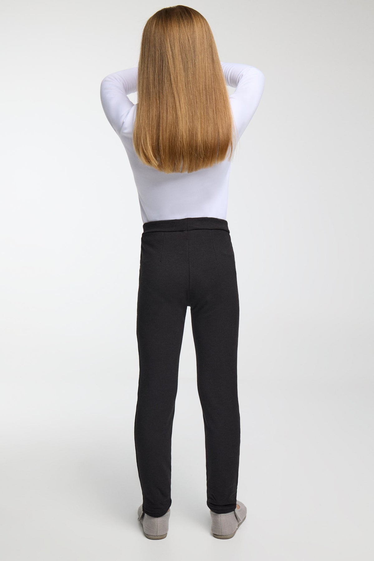 TÉRMICO Leggings afelpados bambina pitillo negro