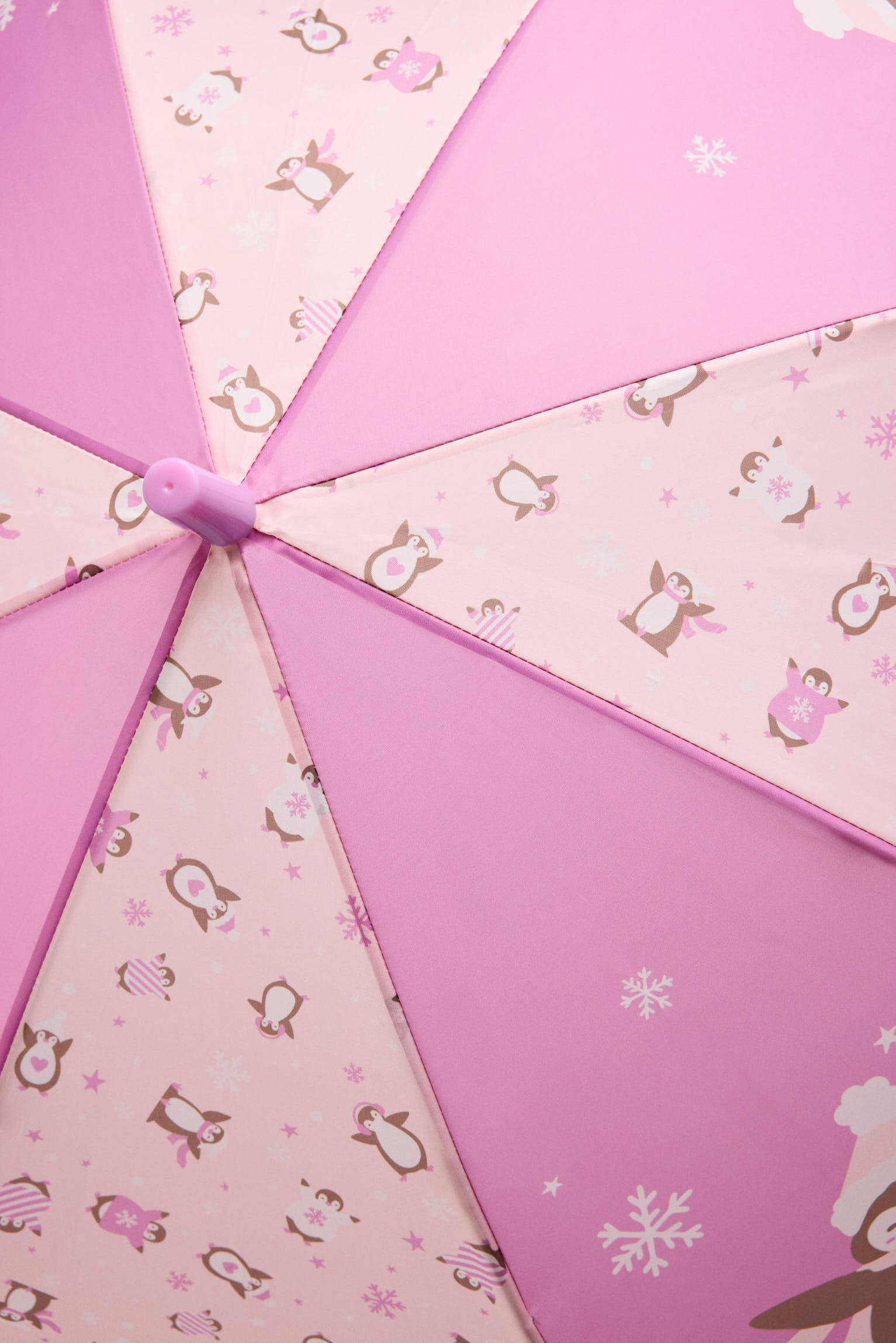 PREVENTA Paraguas bambina estampado pingüinos