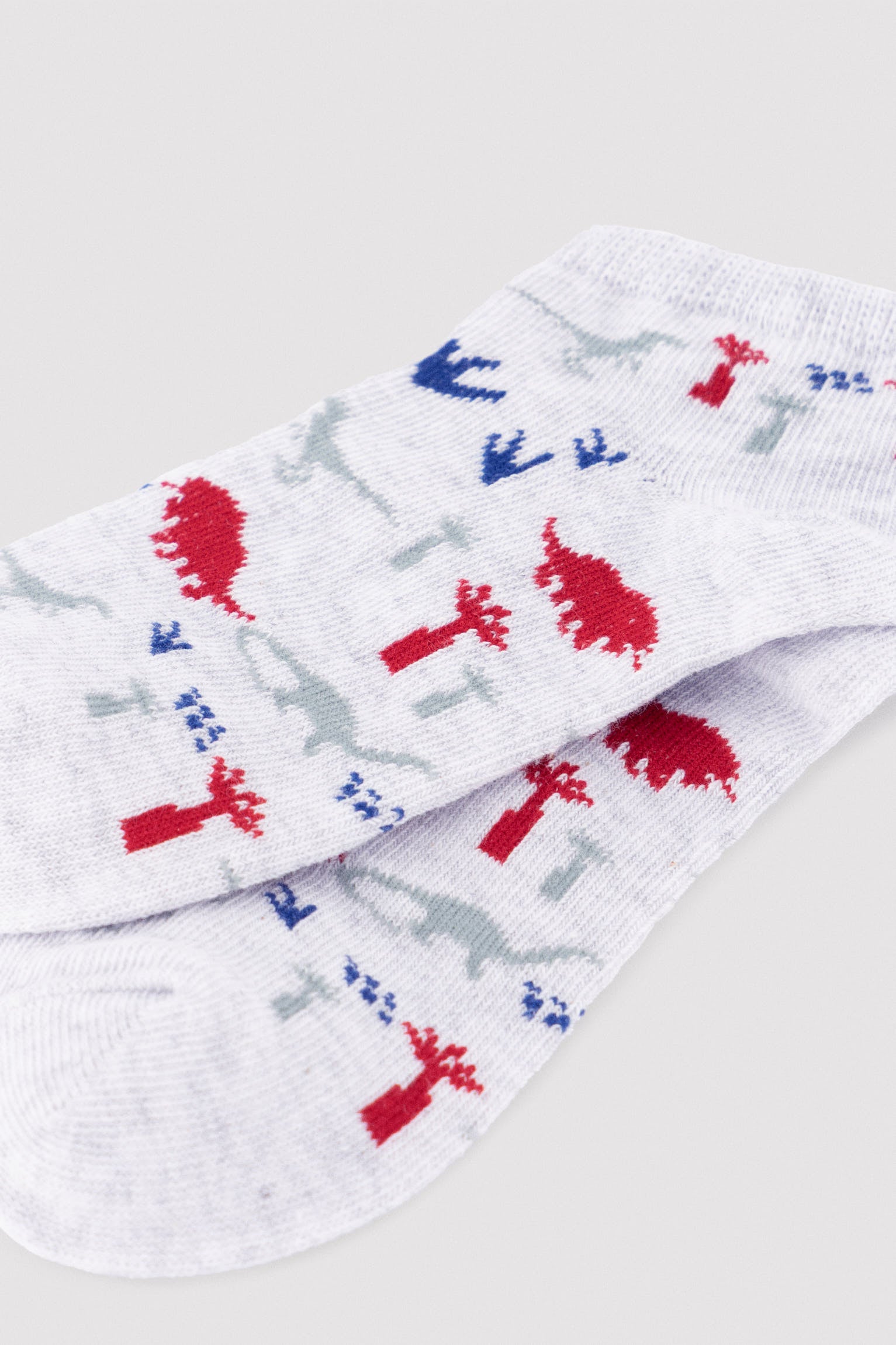 Pack 3 calcetines tobilleros infantiles estampados Roar - Ysabel Mora