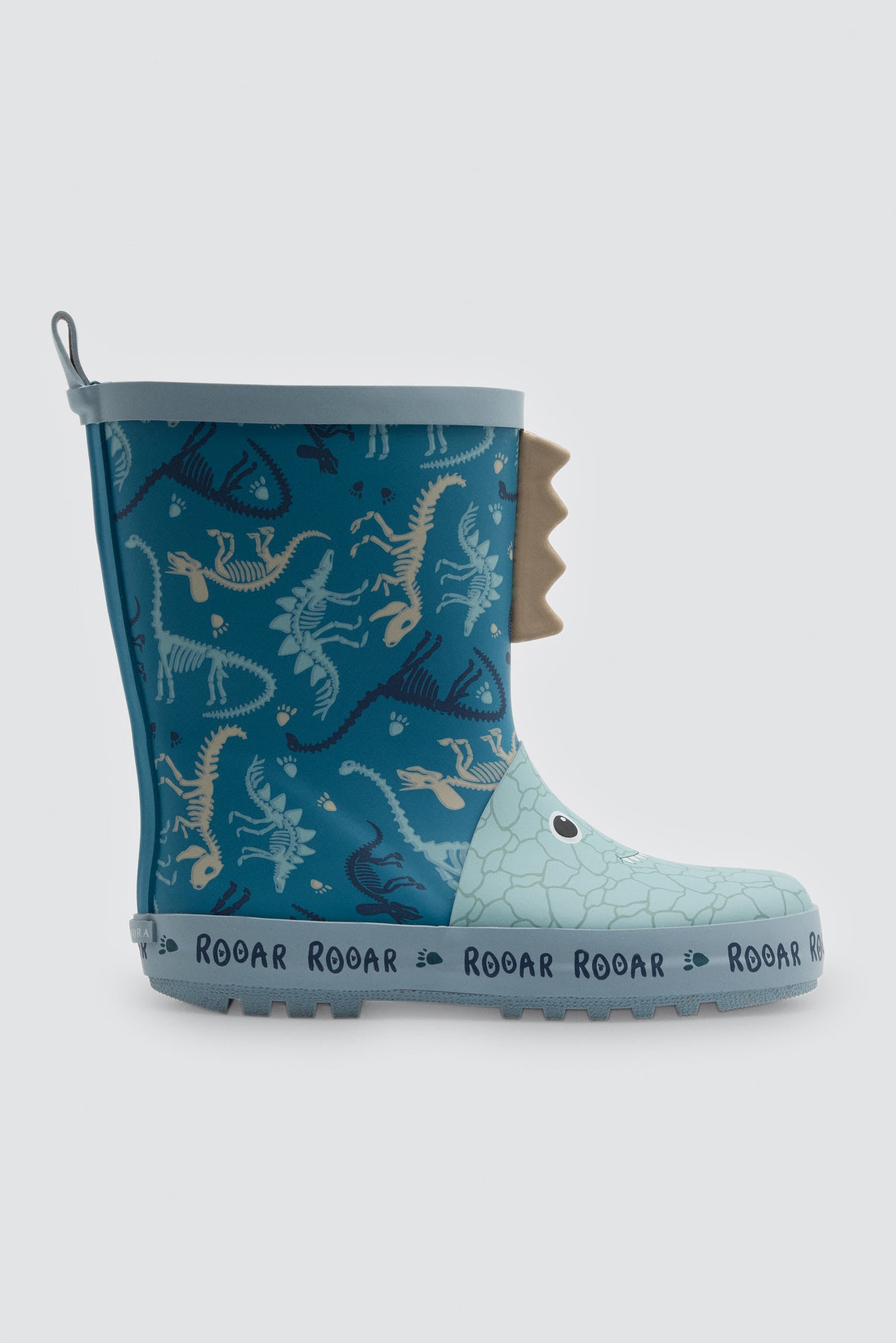 Botas de agua bambino detalles 3D estampado monstruos