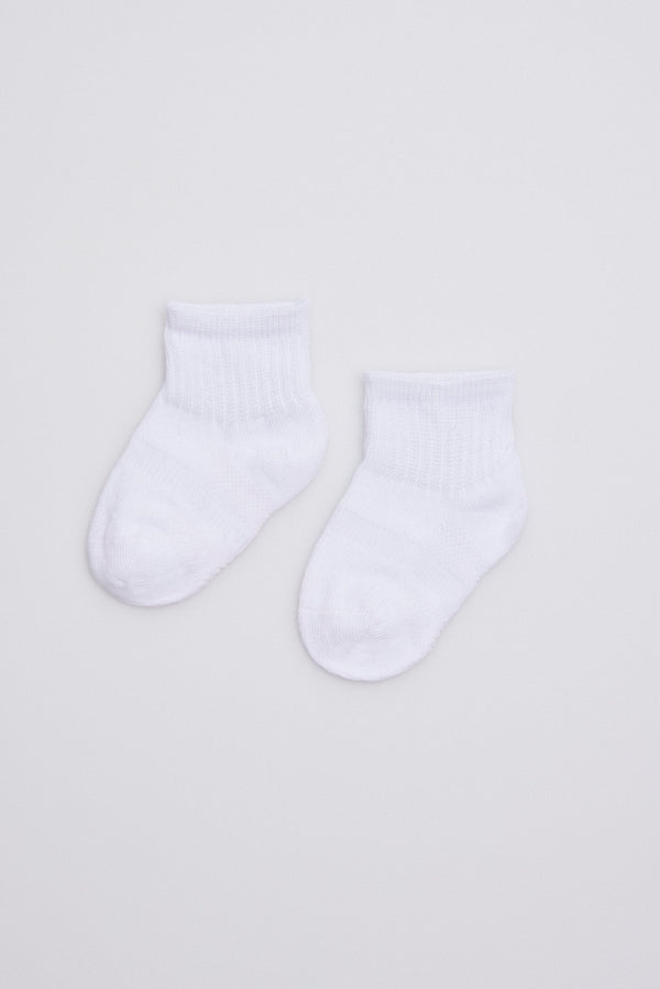 Confezione da 3 calzini bianchi sportivi traspiranti