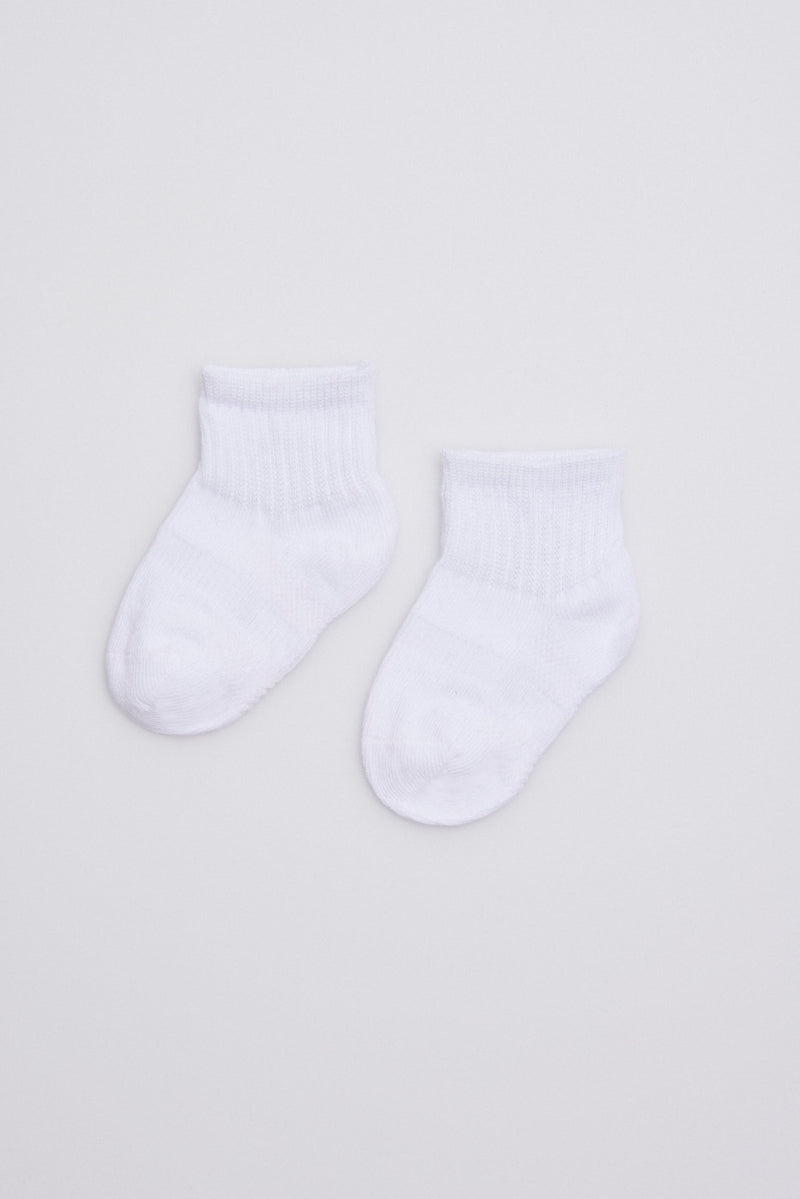 Confezione da 3 calzini bianchi sportivi traspiranti