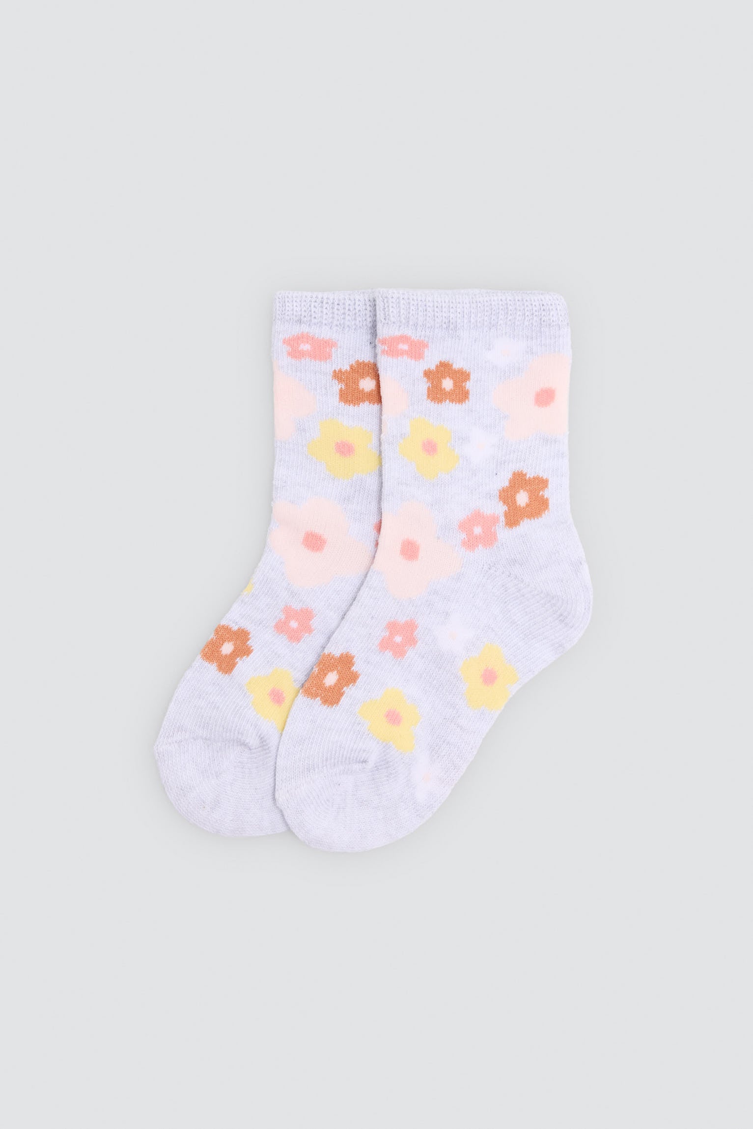 Pack 4 calzini neonato estampado flores y zorros
