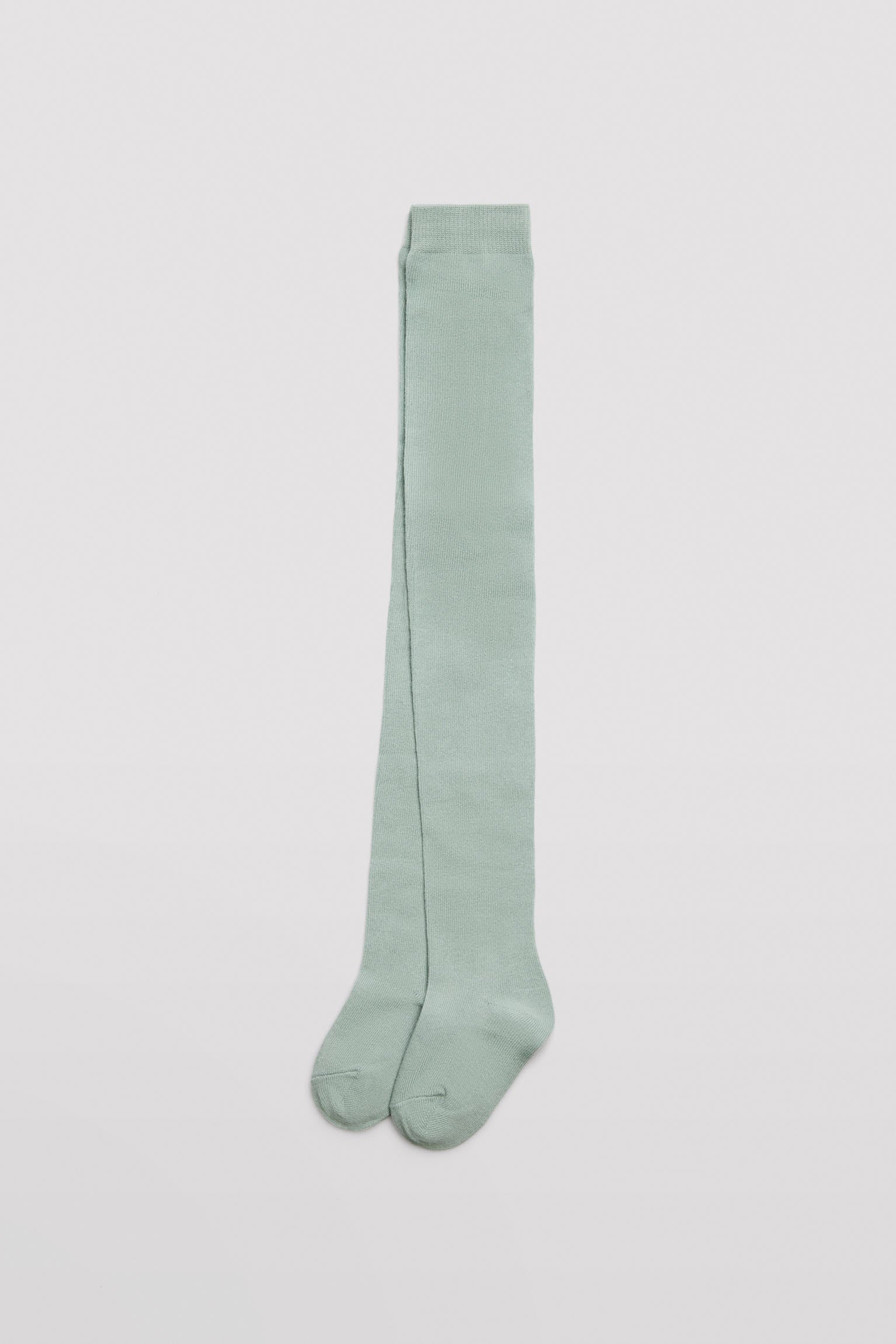 56980-7-calcetines-altos-lino-infantil-ysabel-mora - Verde