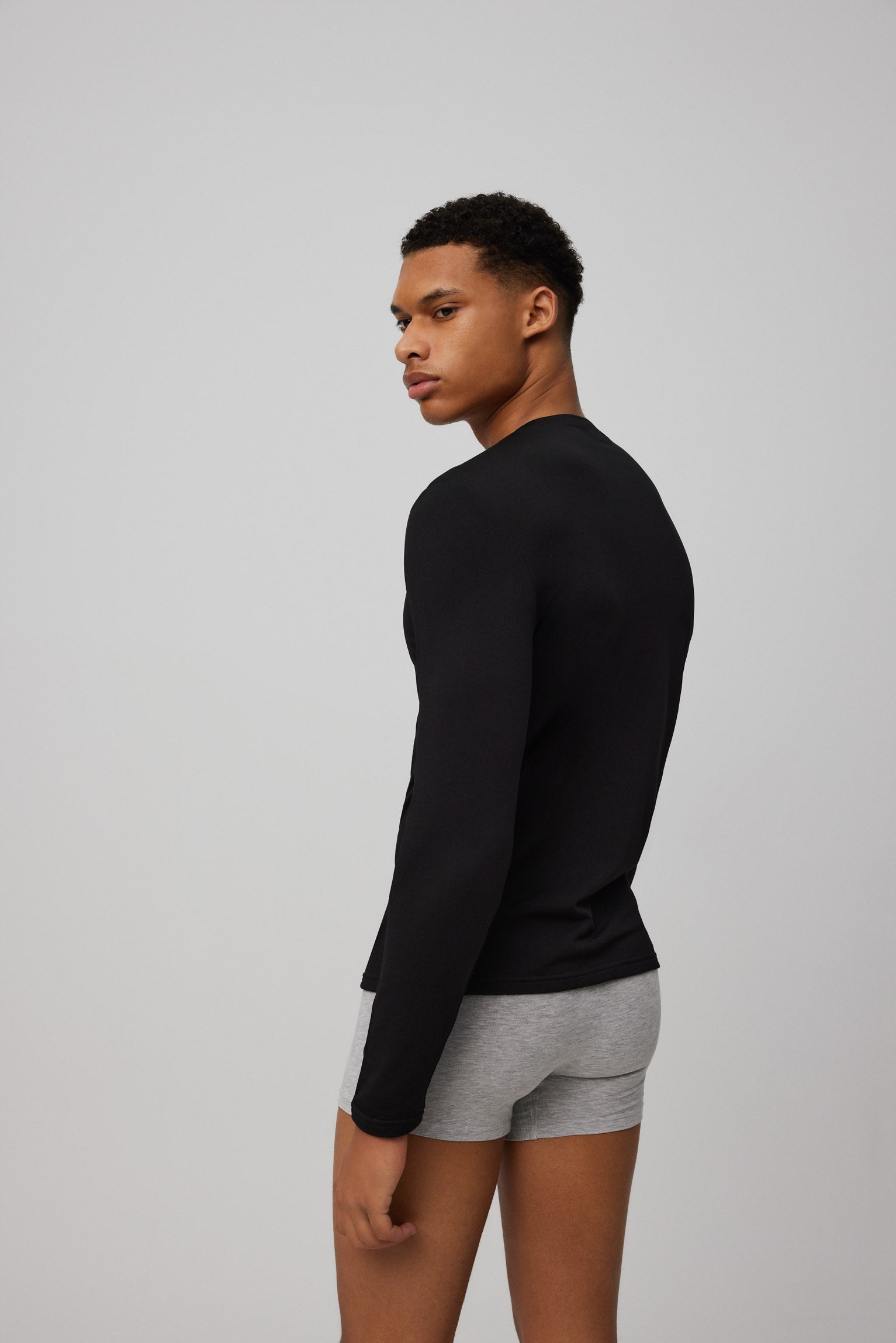 Magliatermica Donna Ysabel Mora - Maglia Termica In Pizzo A Maniche Lunghe Nera | Privalia Maglia Collo Alto Donna