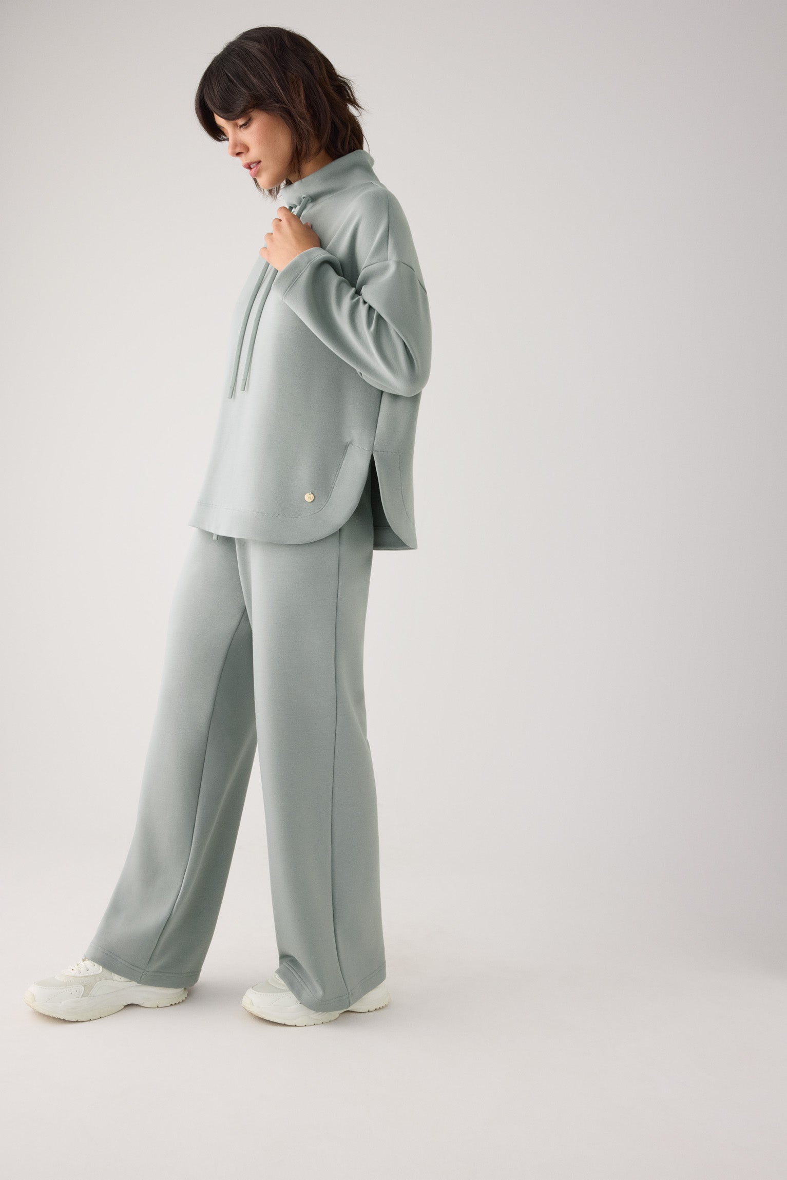 70743-laurel-green-pantalones-comodos-rectos-afelpados-tiro-alto-cintura-ajustable-azul
