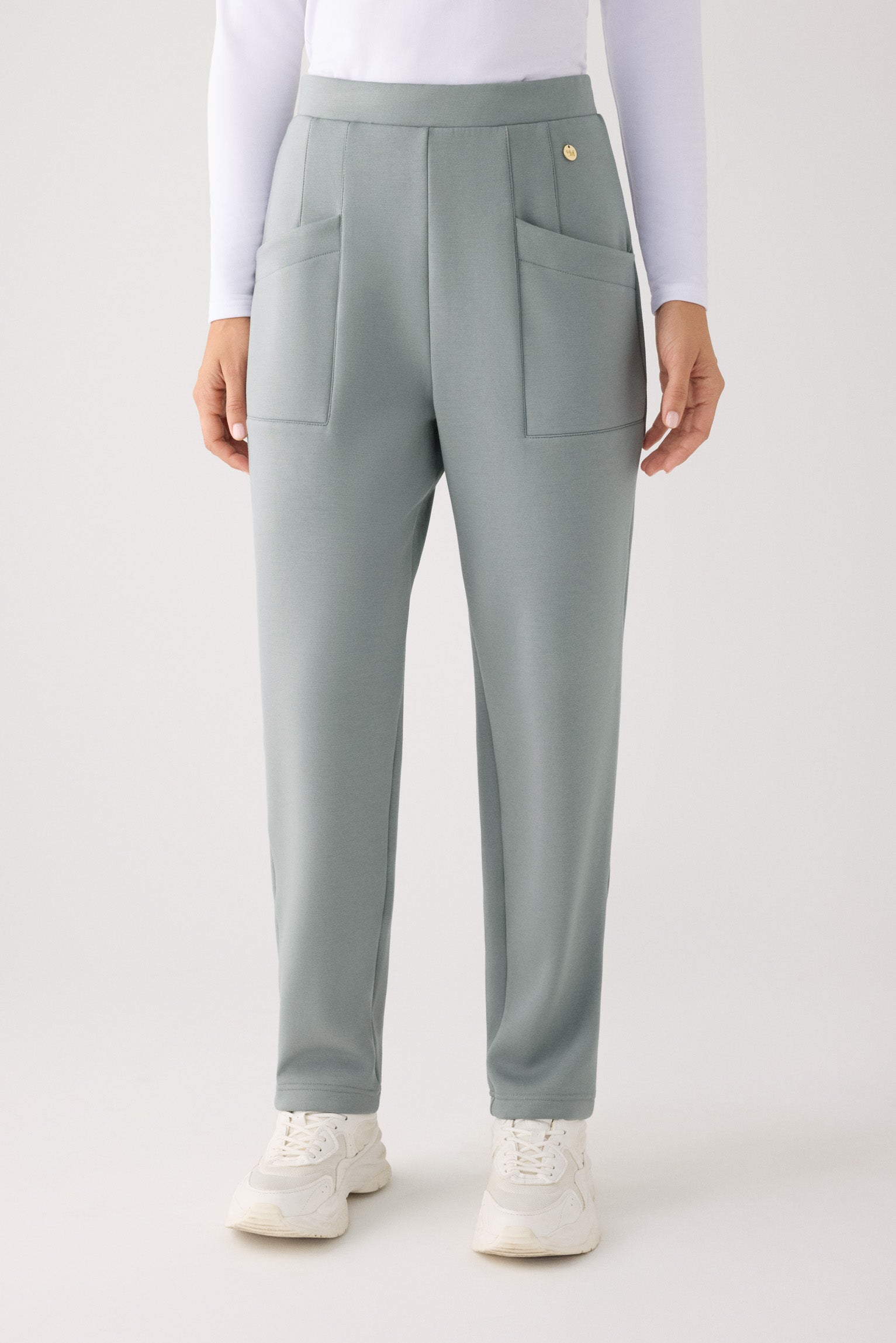70744-laurel-green-pantalones-comodos-slim-afelpados-tiro-alto-bolsillos-azul