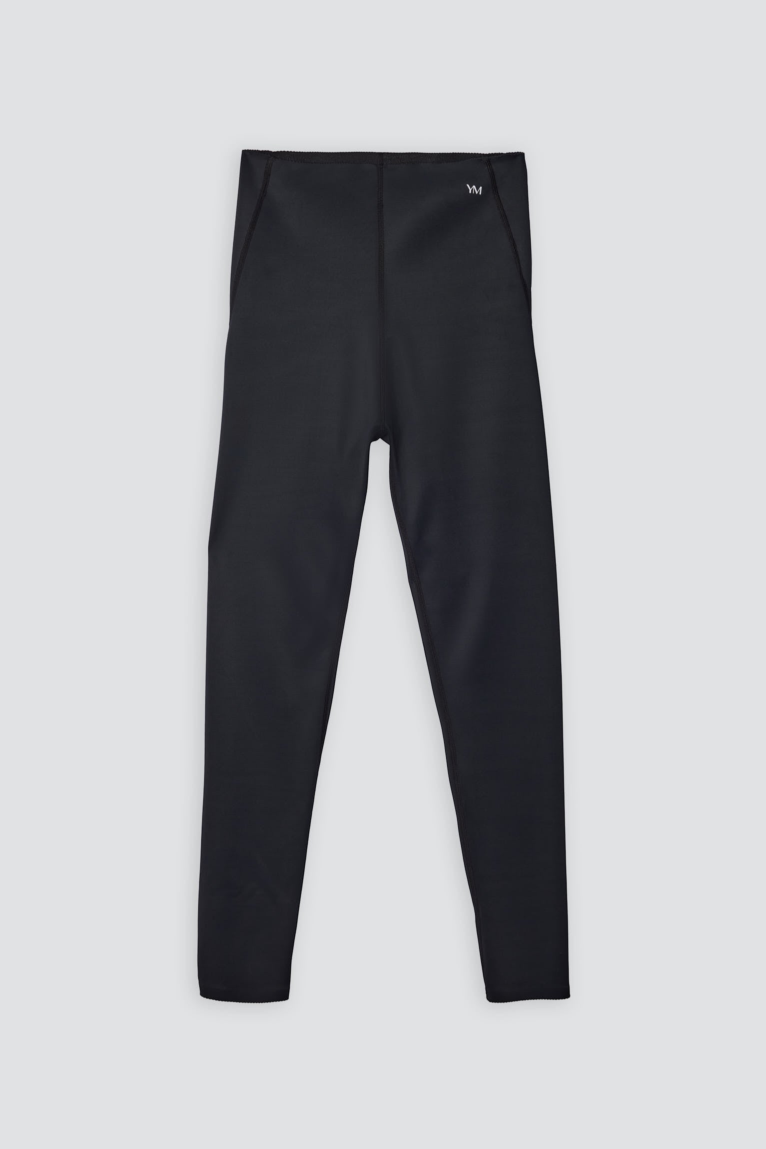 Leggings deportivos compressive largos vientre plano negro - Ysabel Mora