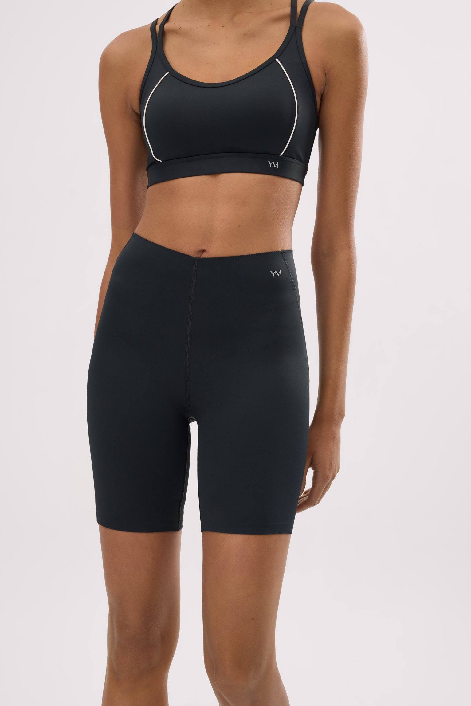 Leggings deportivos Compressive biker negro - Ysabel Mora