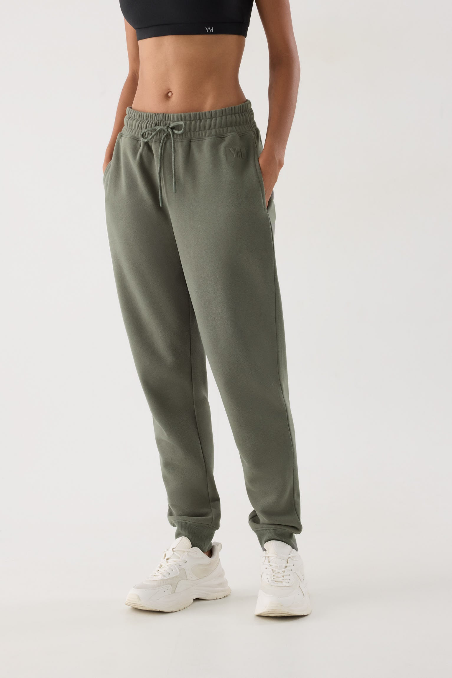 jogger deportivo mujer Slowloom vista principal en look deportivo patrón relajado para el día a día