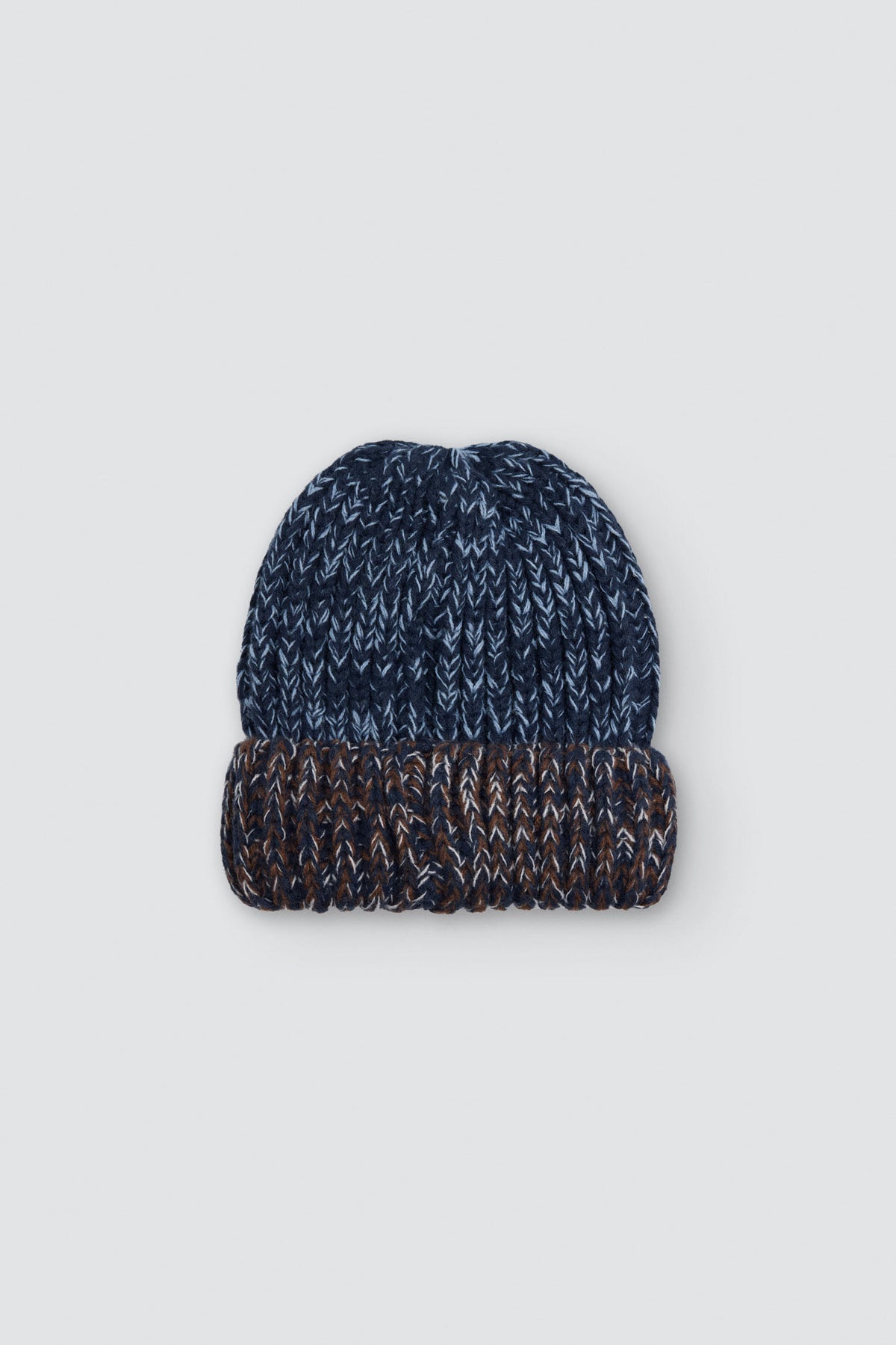 Gorro de punto para hombre jaspeado