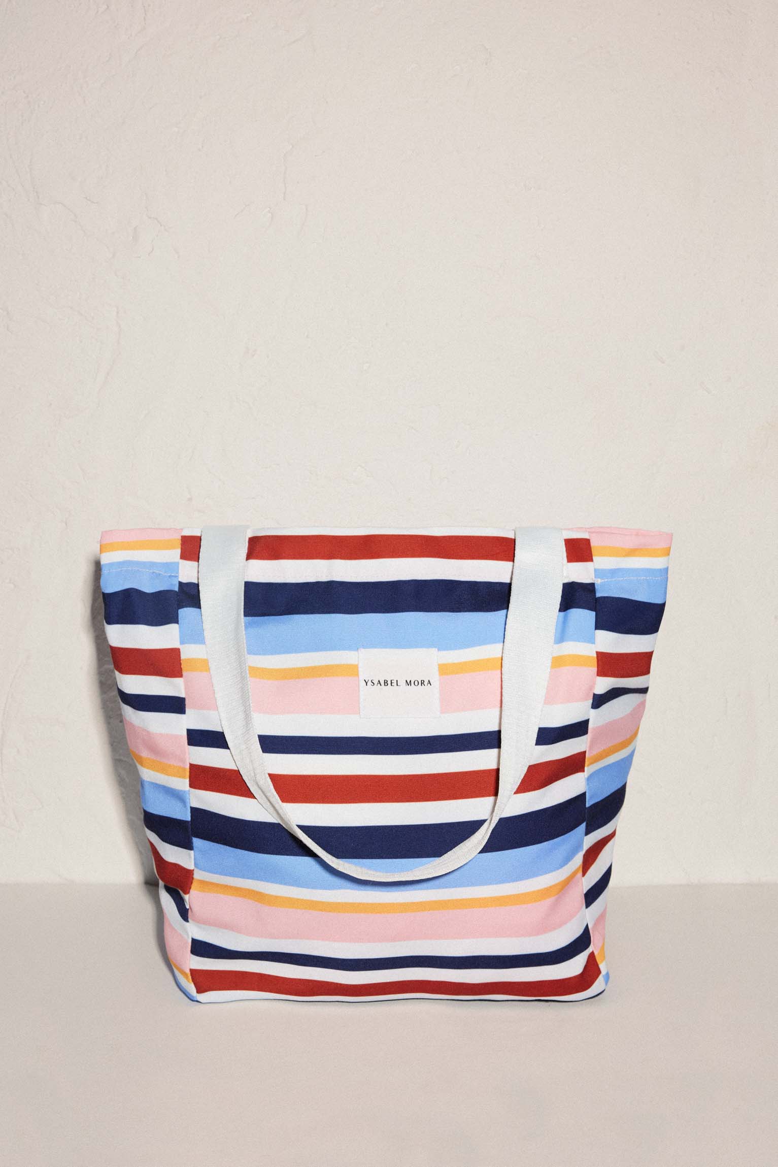 Borsa da spiaggia a righe