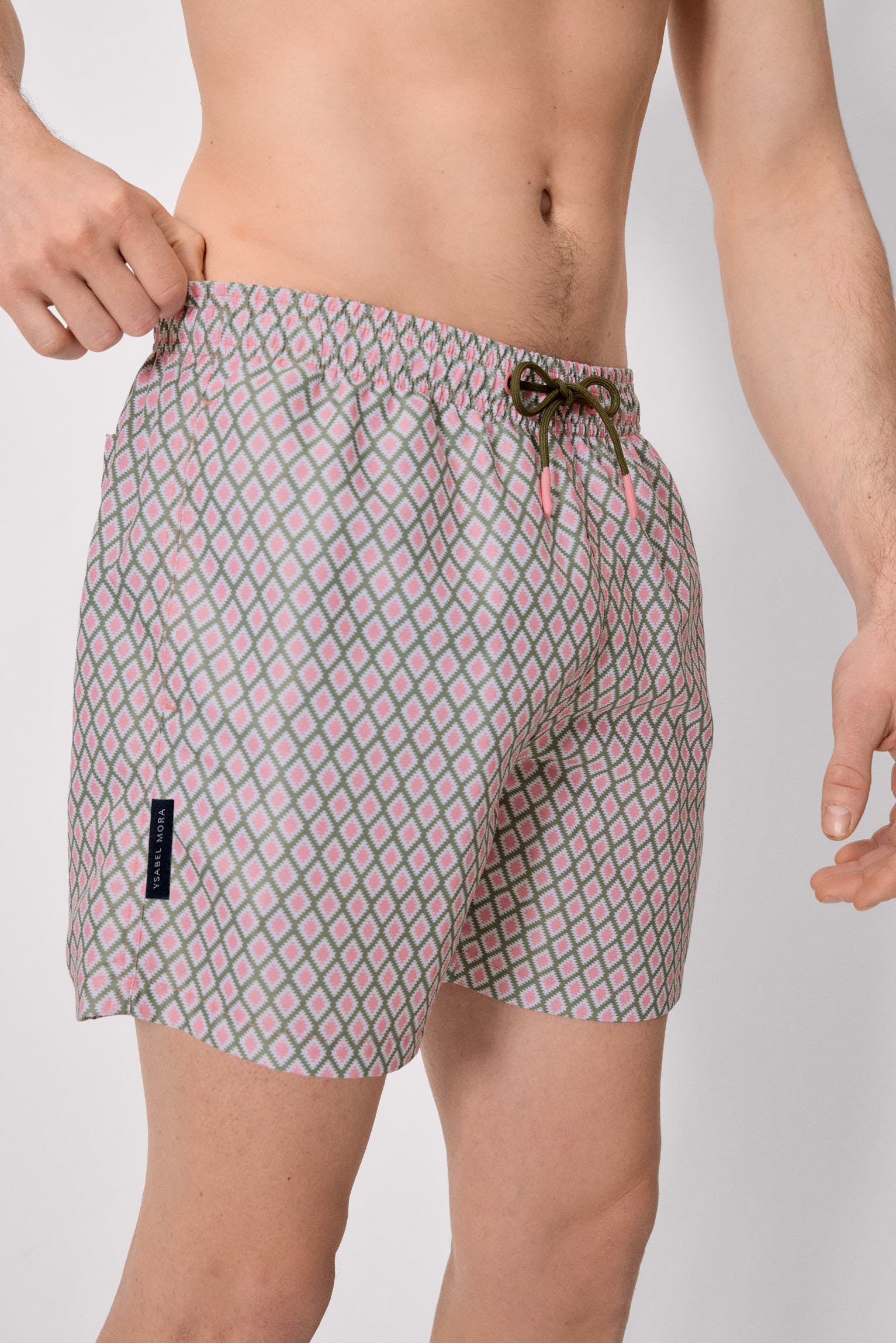 Costume da bagno intero con stampa etnica multicolore