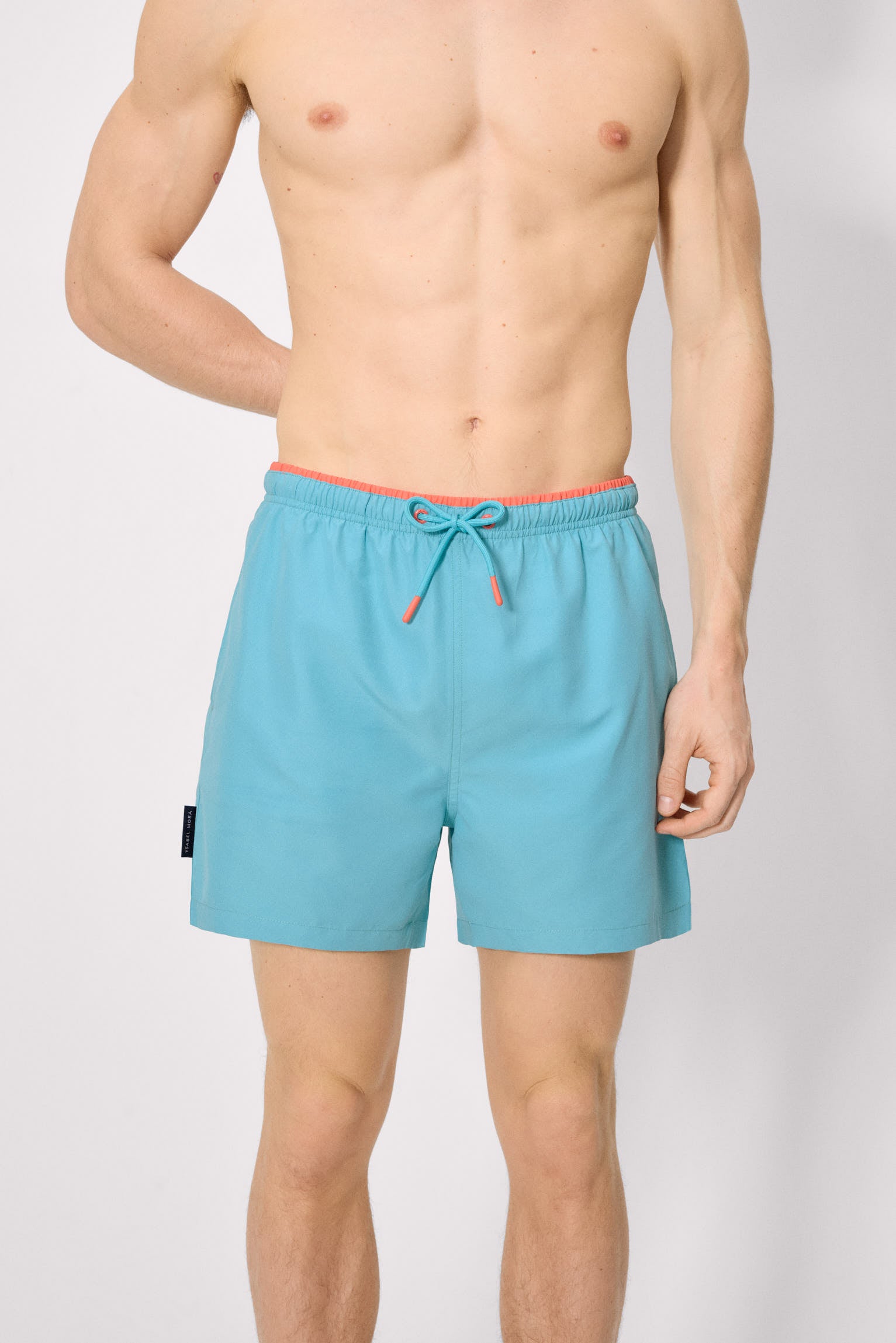 Bañador medio básico azul - Ysabel Mora