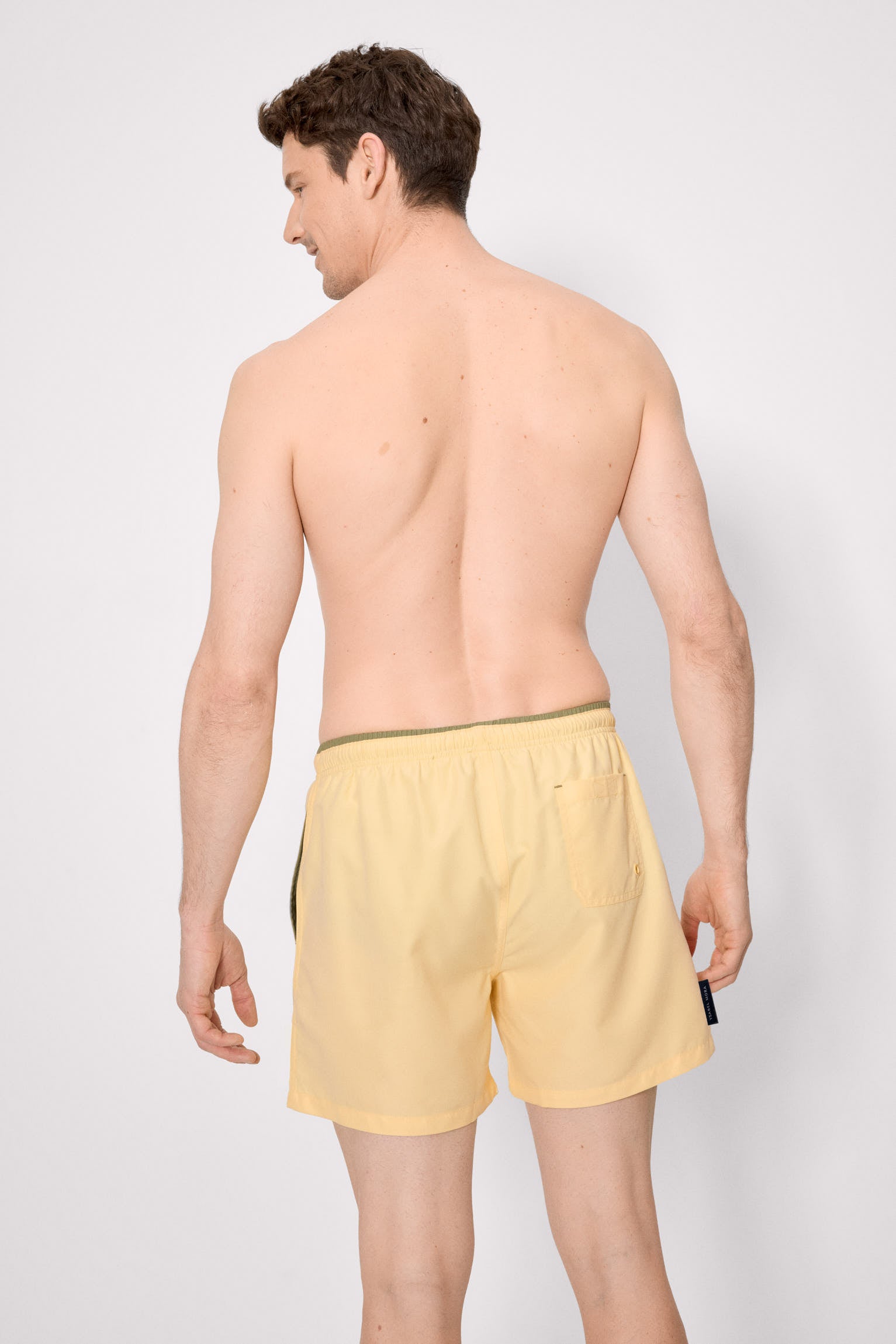 Bañador medio básico amarillo - Ysabel Mora