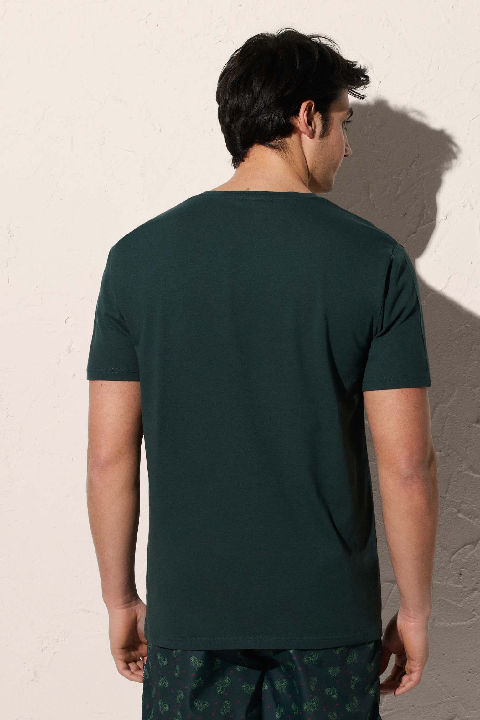 T-shirt verde biciclette