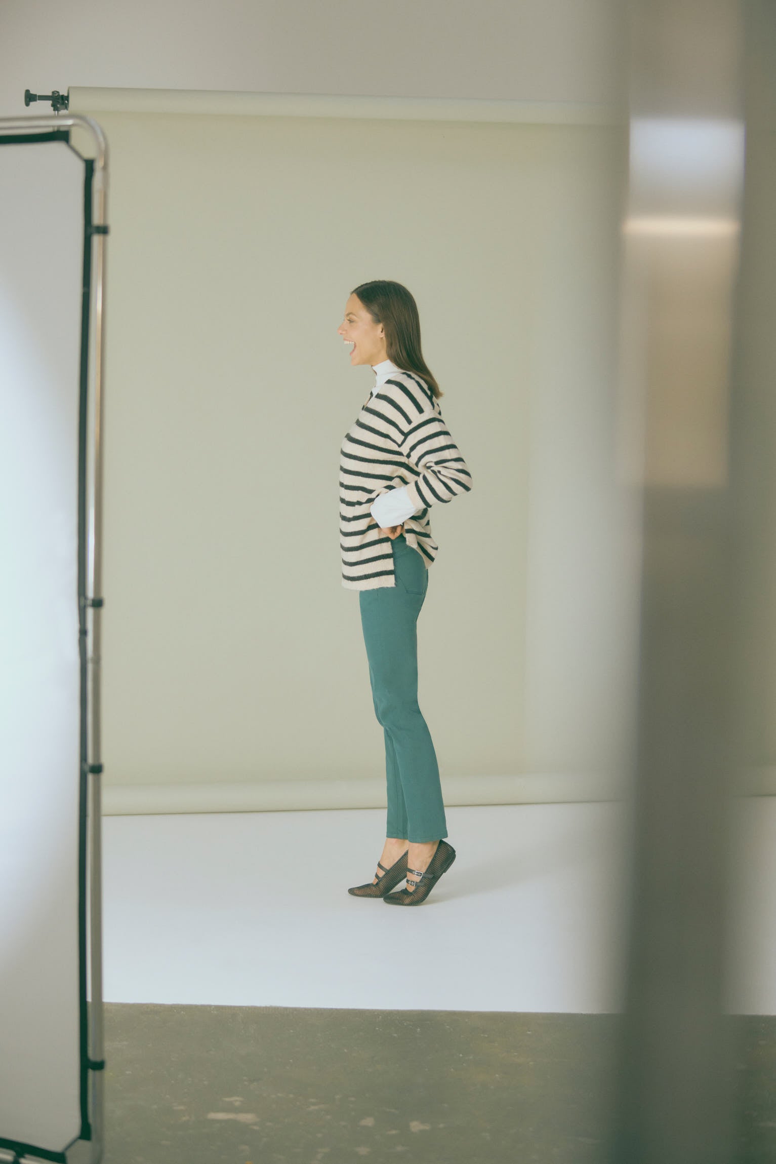Jeans skinny push-up verdi