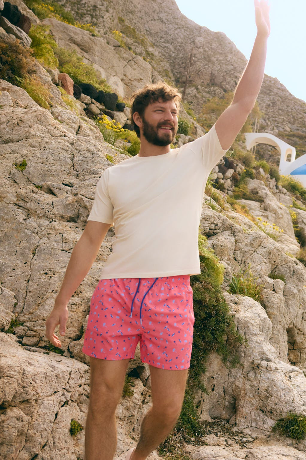 Camiseta manga corta estampado Bali Chill - Ysabel Mora