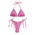 Pink bikinis