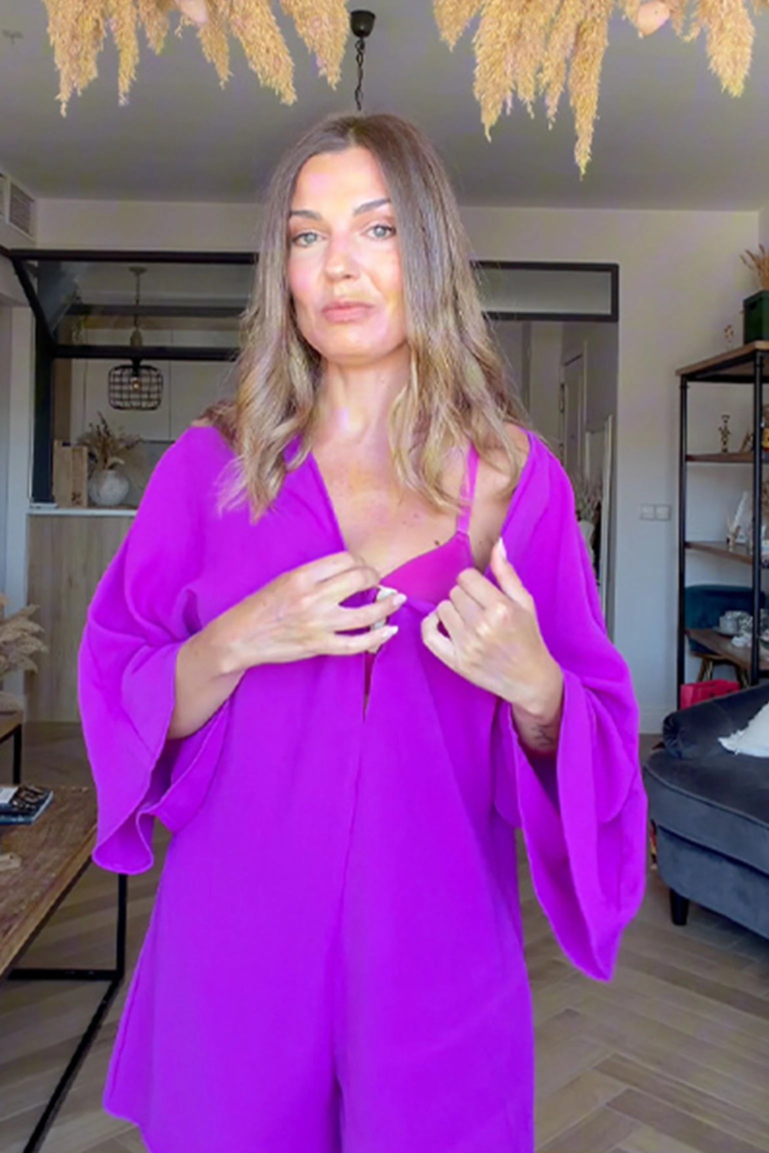 Set di biancheria intima fucsia @helenacueva