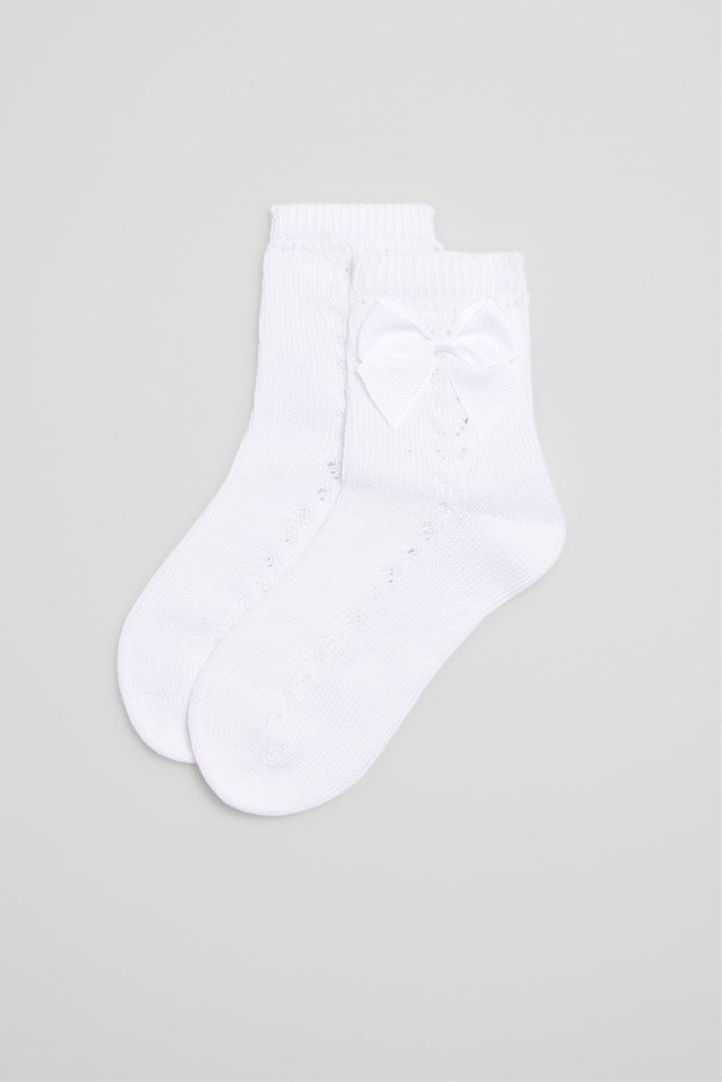 02853-1-calcetines-infantiles-calados-ysabel-mora - Blanco