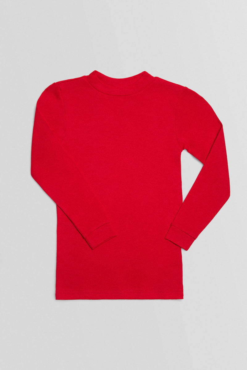 18308 camiseta interior manga larga niño - Rojo