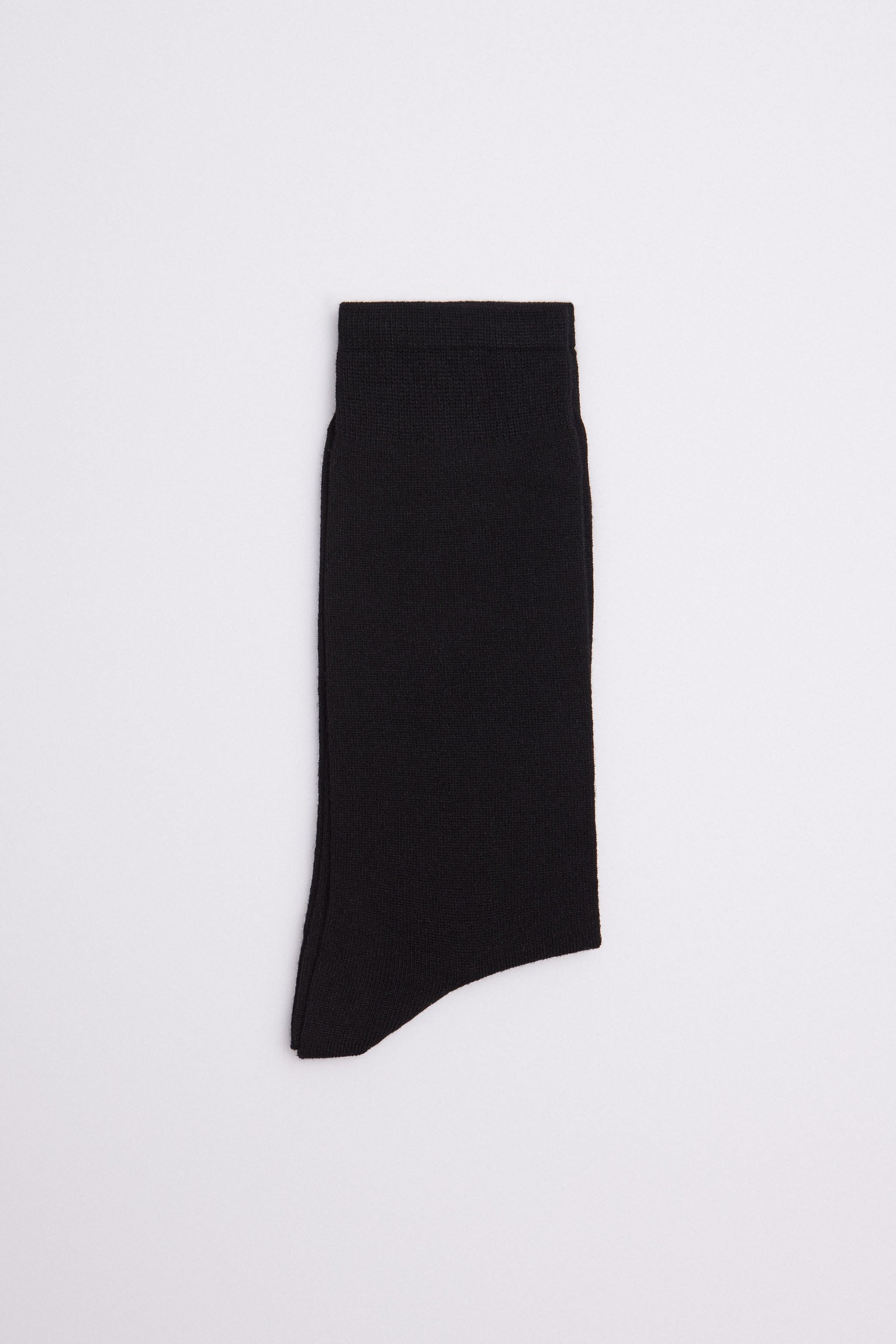 22344 3 calcetin hombre bambu - Negro