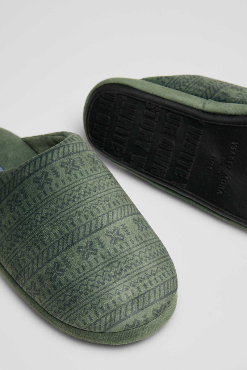 Zapatillas de casa tramado