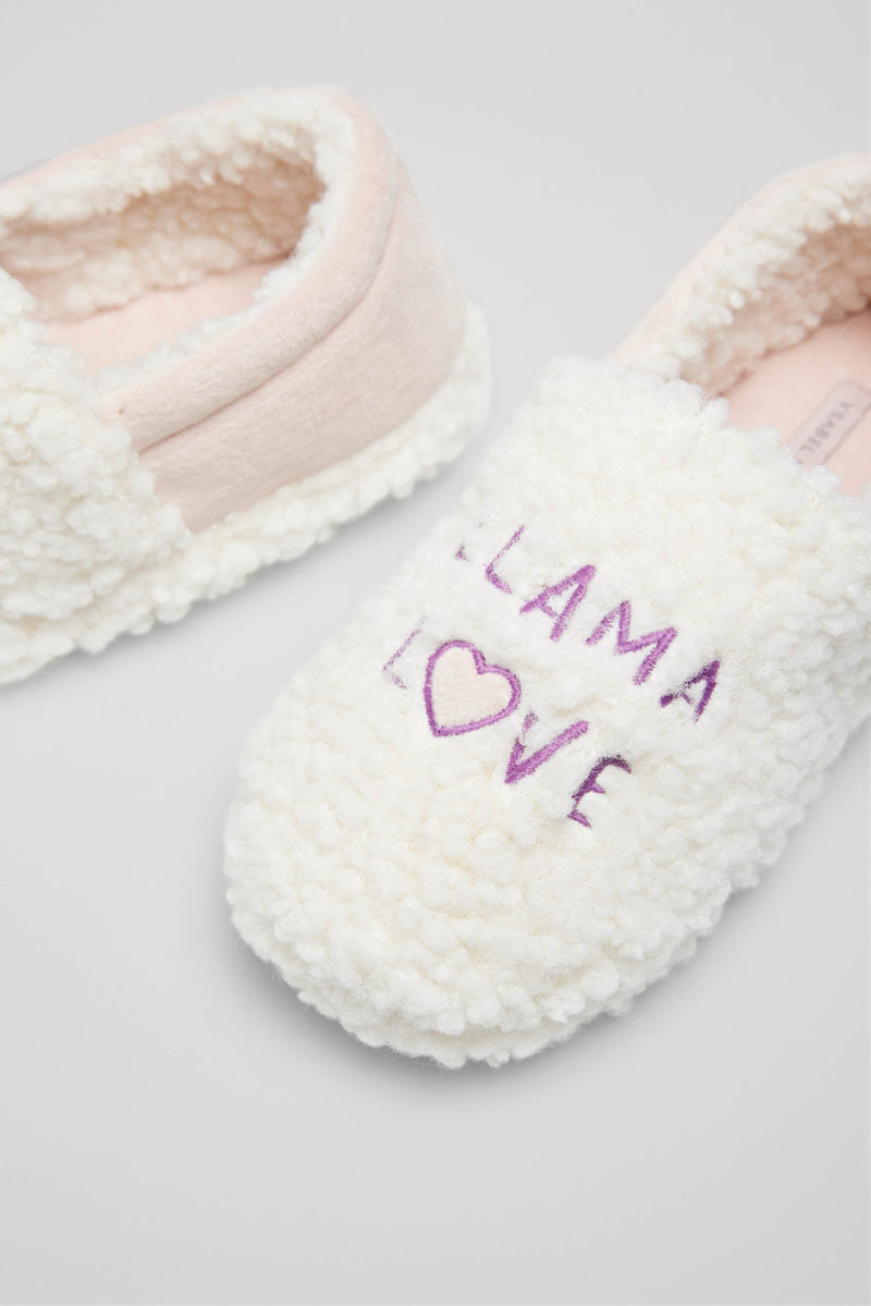 Pantofole llama love