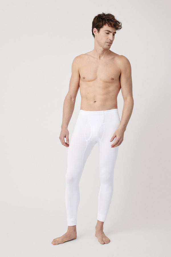 70200 1 pantalon termico hombre - Blanco