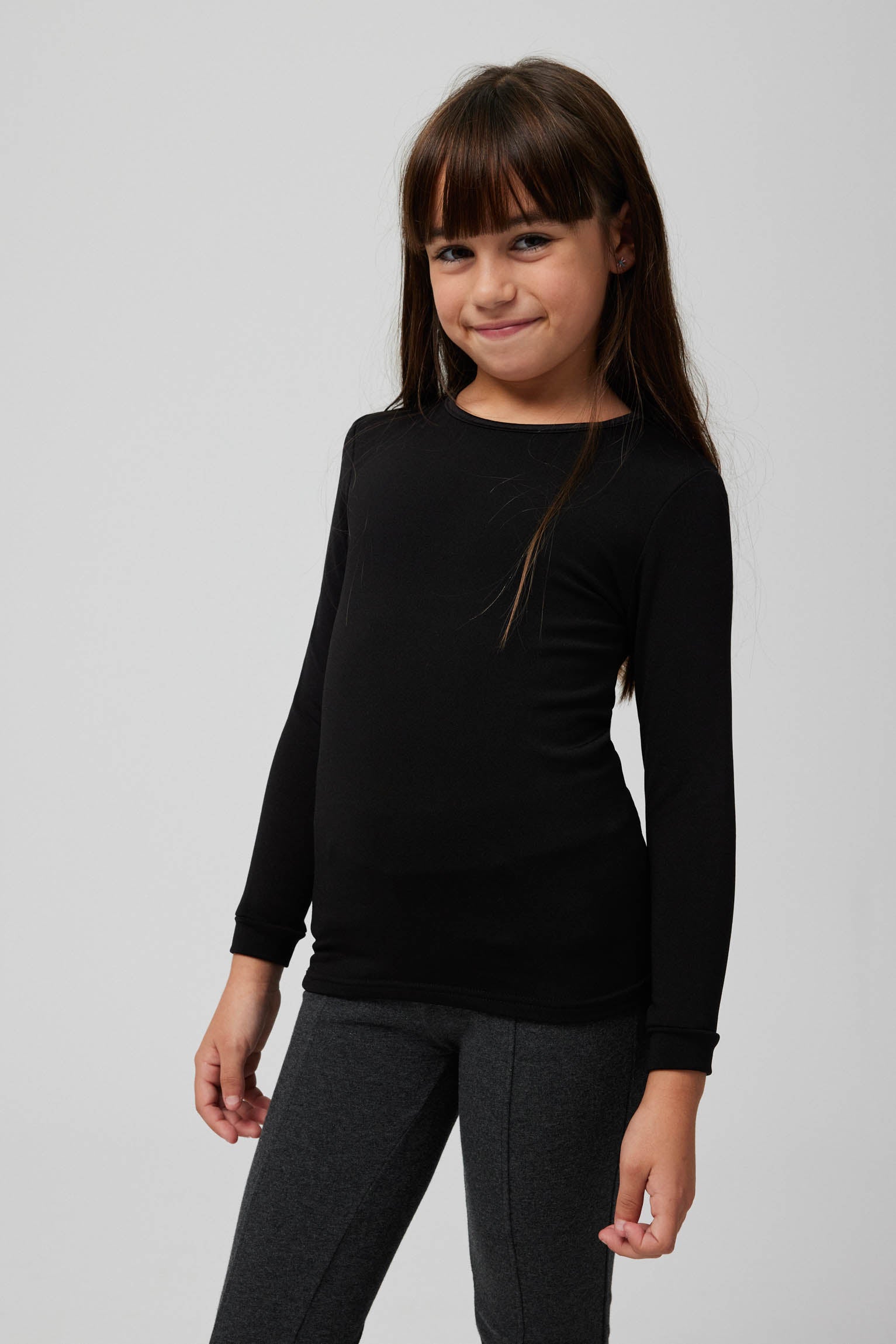 70300-1-camiseta-termica-infantil - Negro