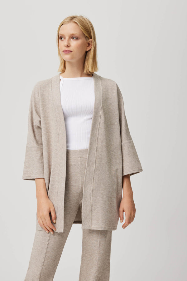 70606-2-cardigan-punto-ysabelmora-beige - Beige